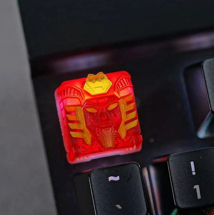 Hot Keys Project HKP Pharaoh Red Sun Artisan Keycap