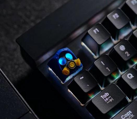 Hot Keys Project HKP Specter Maritime Artisan Keycap - Image 3