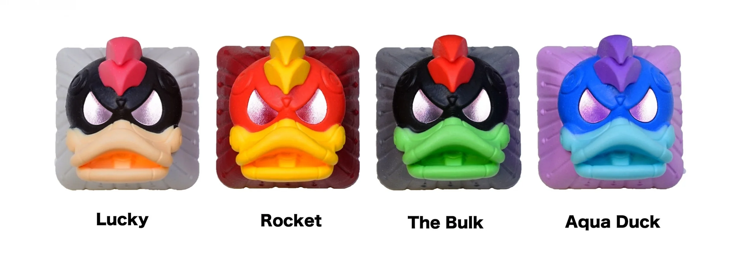 Hot Keys Project HKP x Ducky Ducky League Aqua Duck Artisan Keycap - Image 5