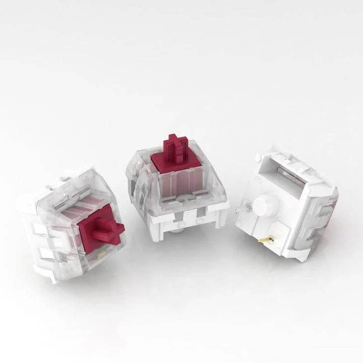 Kailh Speed Pro Burgundy 50g Linear Plate Mount Switch - Image 2