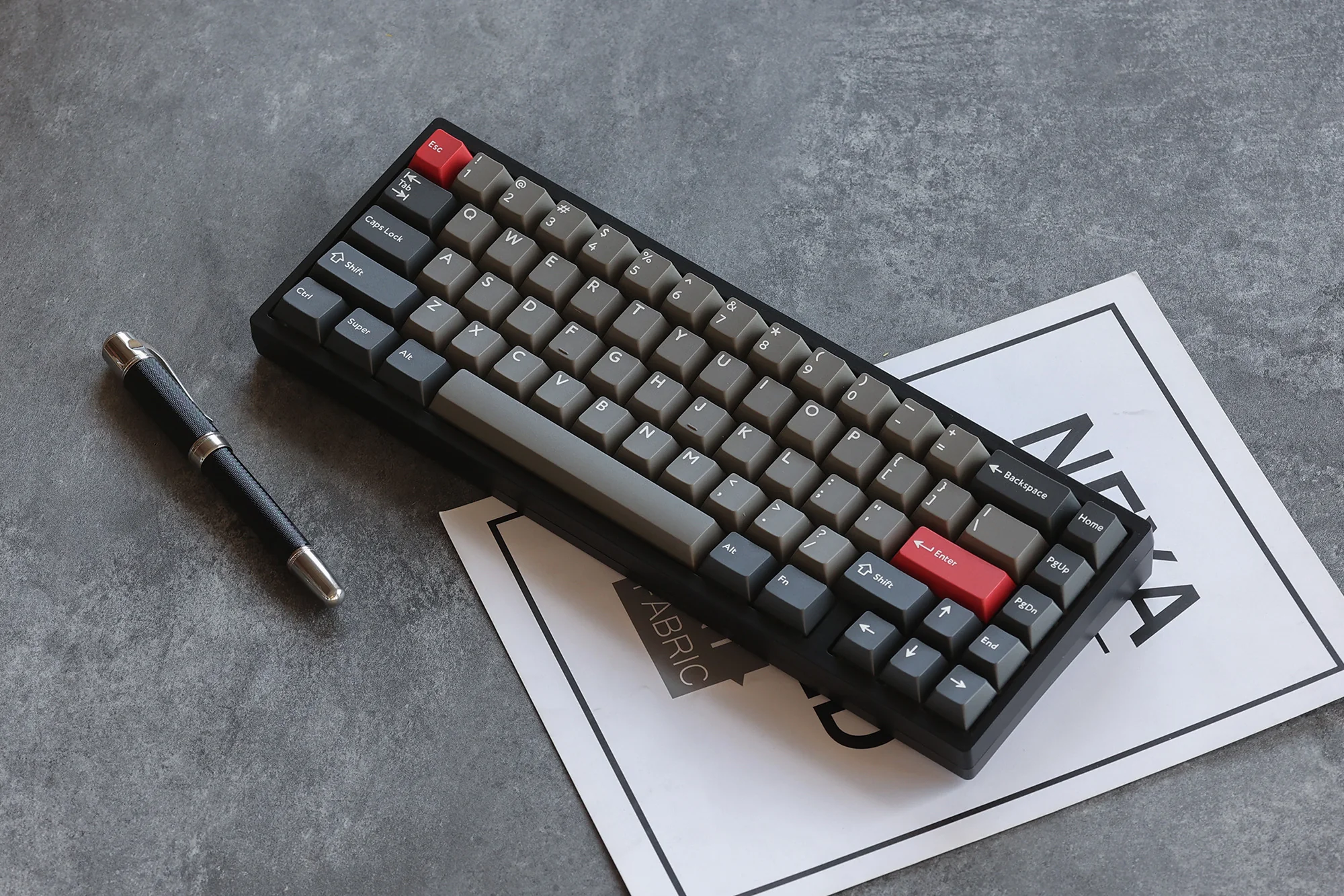 KBDFans PBTfans Dolch Base Kit 158 Key Cherry Profile Double Shot PBT Keycap Set - Image 6