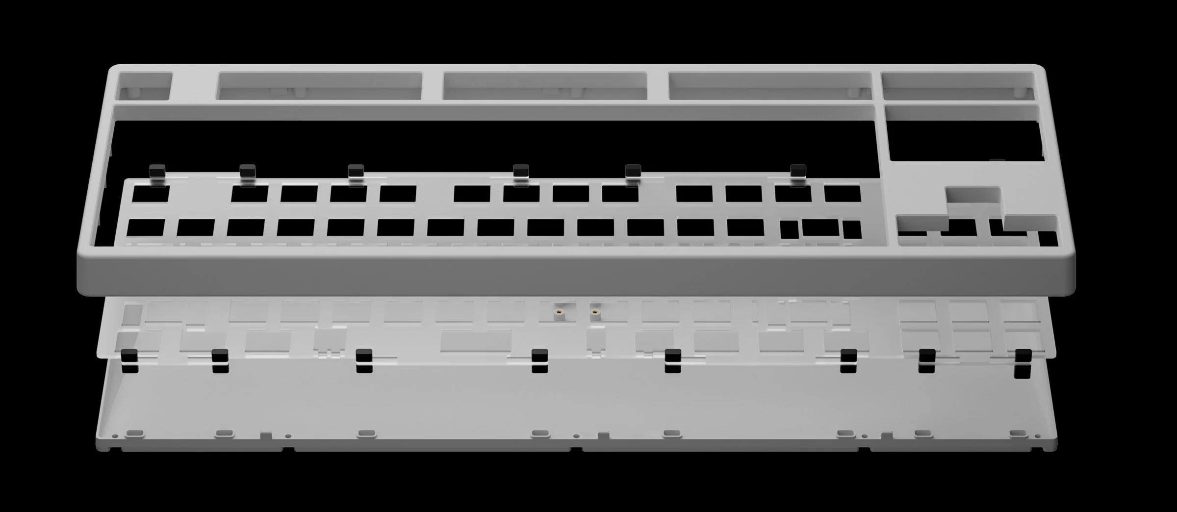 KBDFans Tiger Lite Gaming Tofix 8K Barebones TKL DIY Keyboard Kit - Image 2