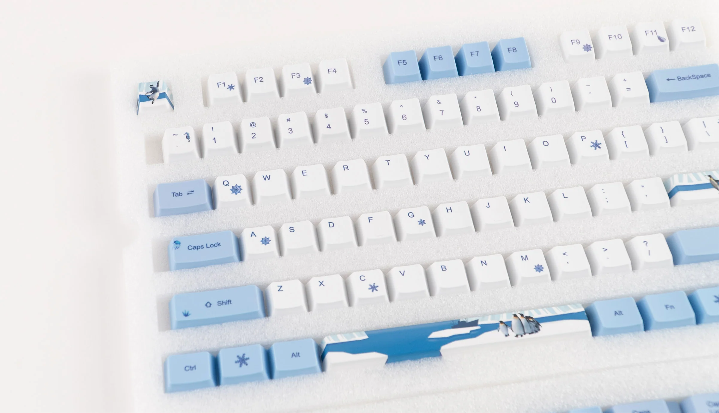 KBParadise Penguin 113 Key OEM Profile Dye Sub PBT Keycap Set - Image 4