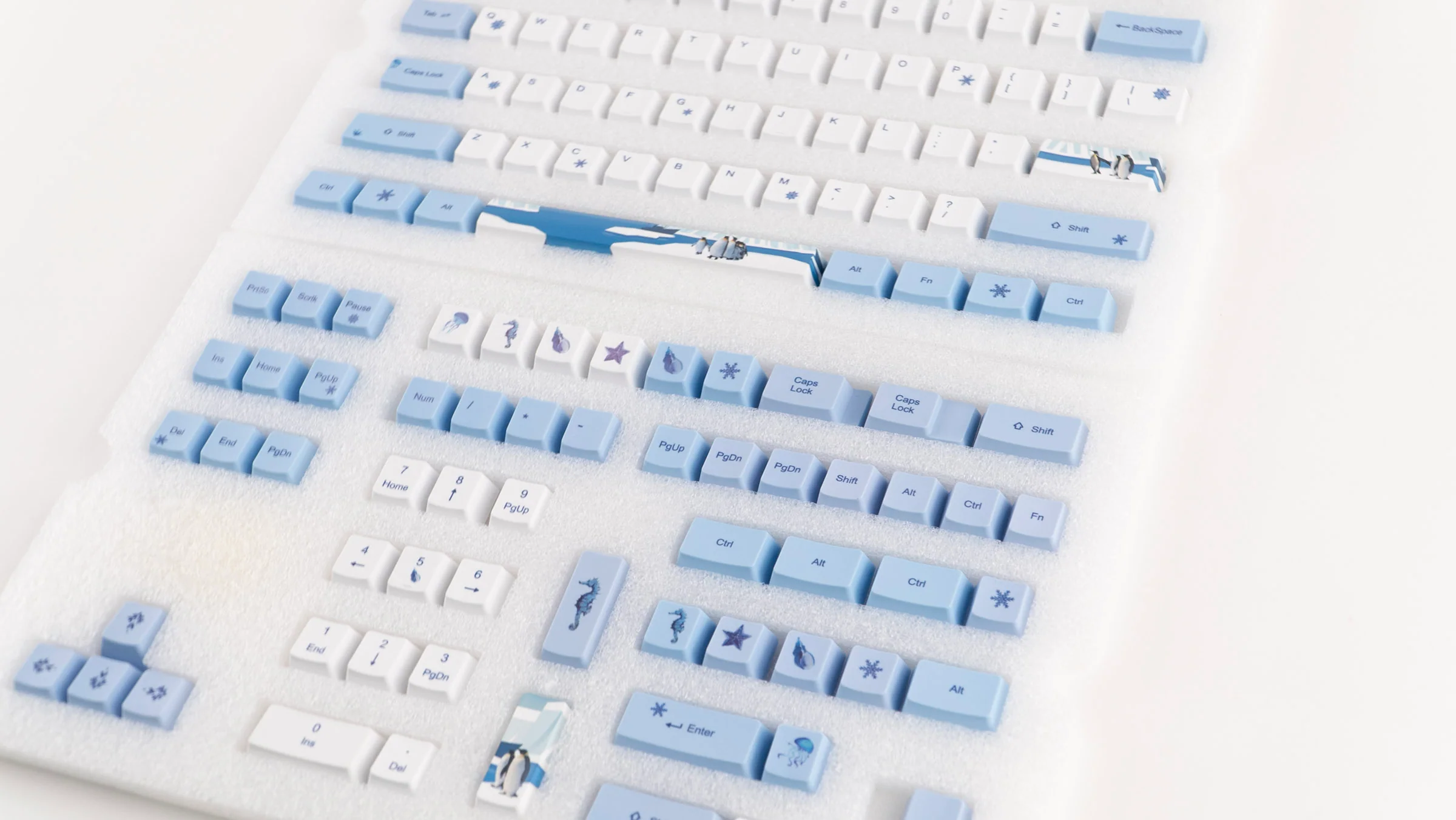 KBParadise Penguin 113 Key OEM Profile Dye Sub PBT Keycap Set - Image 5
