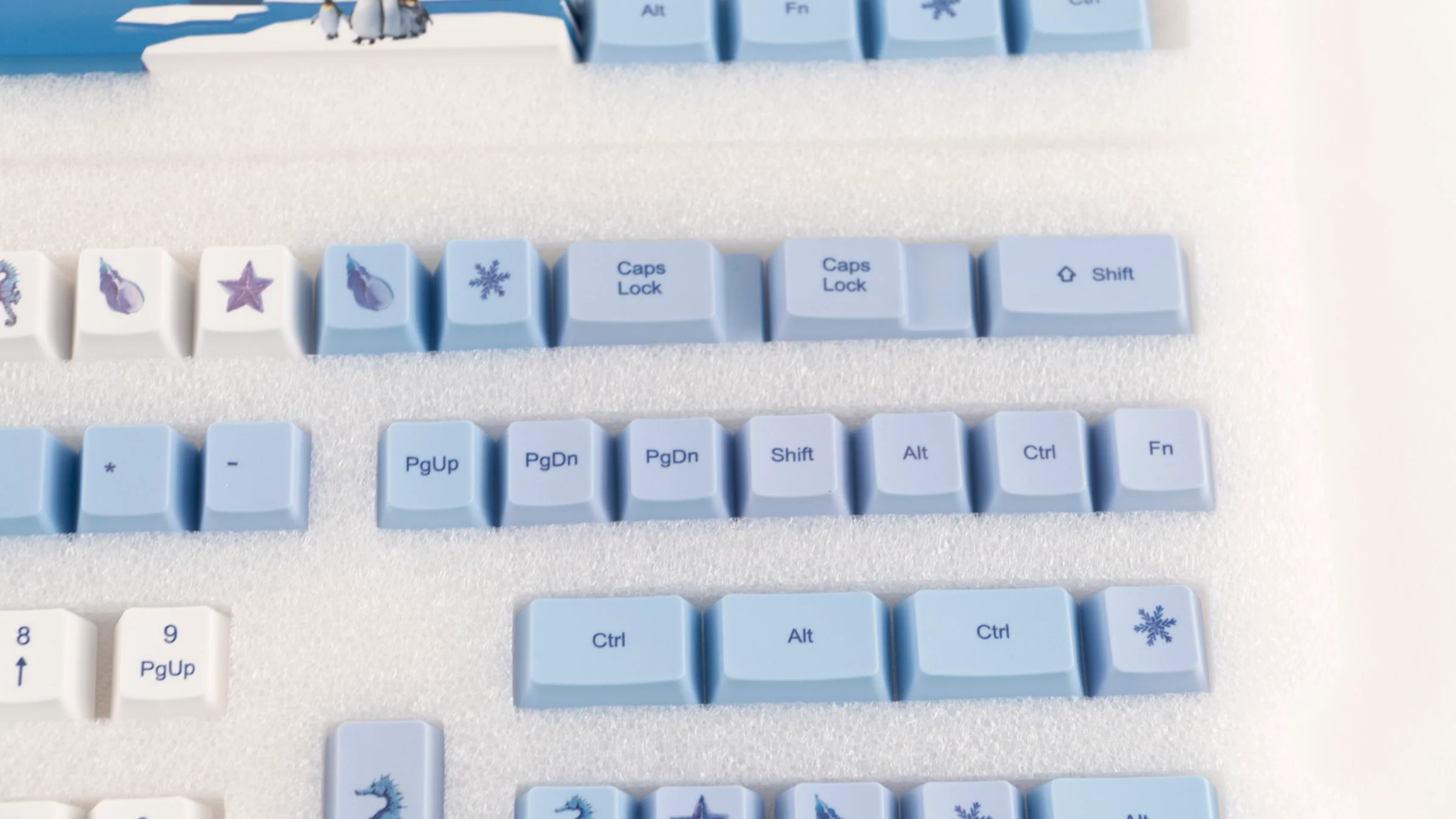 KBParadise Penguin 113 Key OEM Profile Dye Sub PBT Keycap Set - Image 8