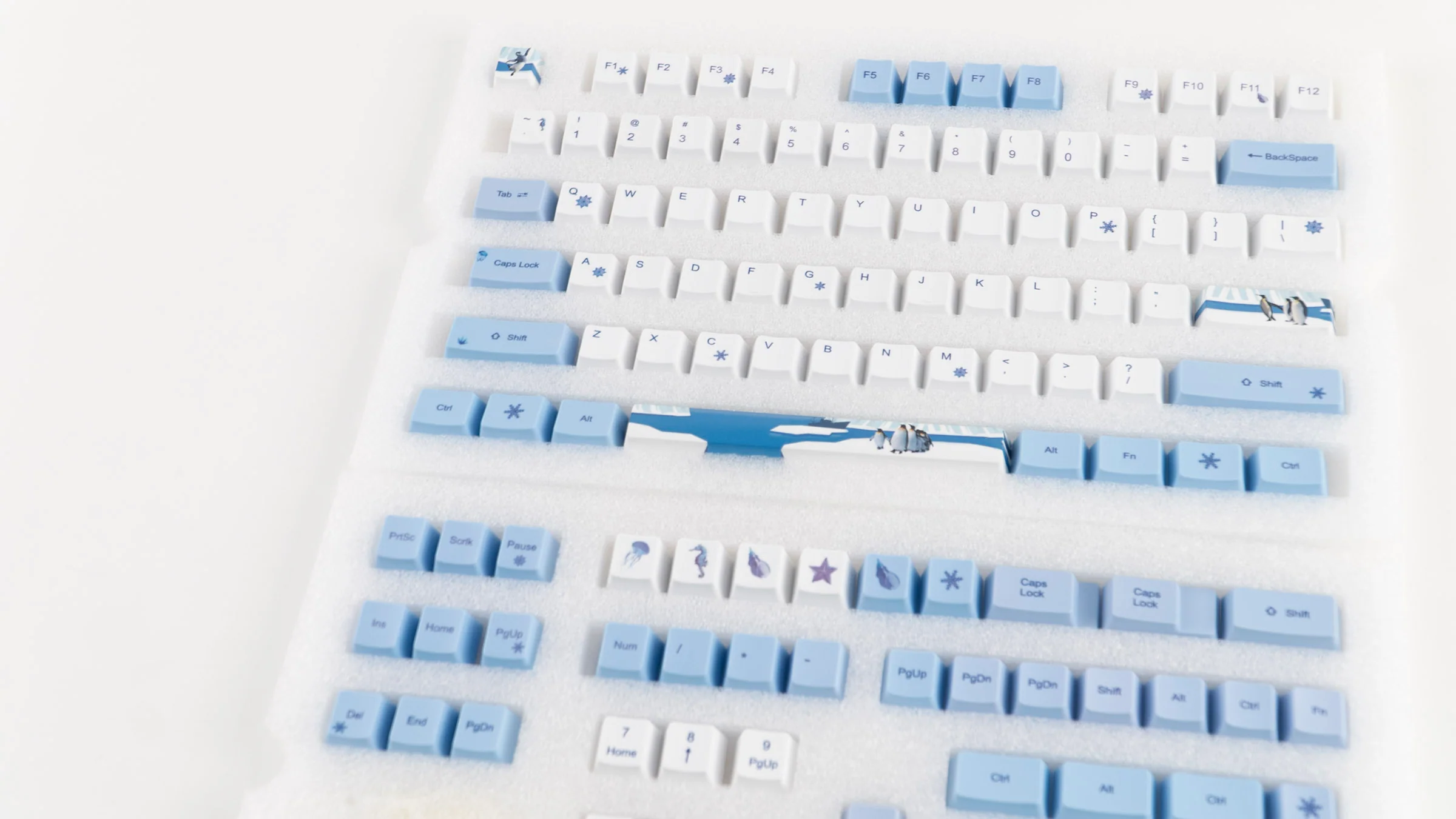 KBParadise Penguin 113 Key OEM Profile Dye Sub PBT Keycap Set - Image 9