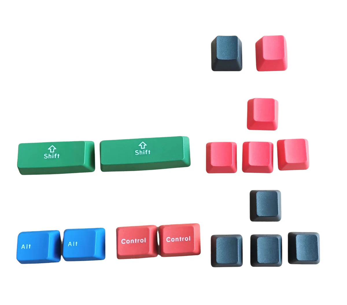 KBParadise Dark Grey 120 Key OEM Profile Laser Printed PBT Keycap Set - Image 3