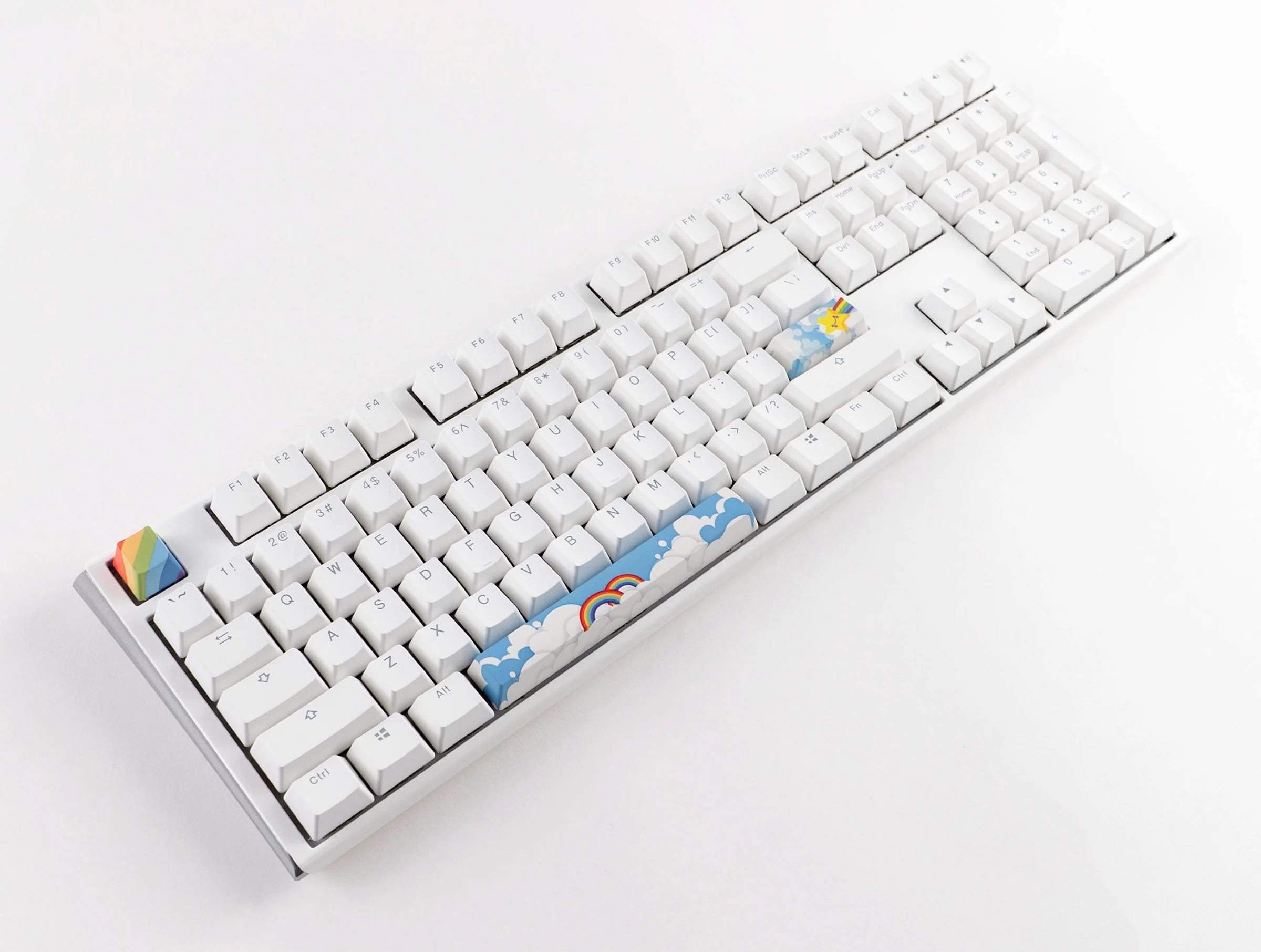 KBParadise Rainbow 3 Key OEM Profile Double Shot PBT Keycap Set - Image 2