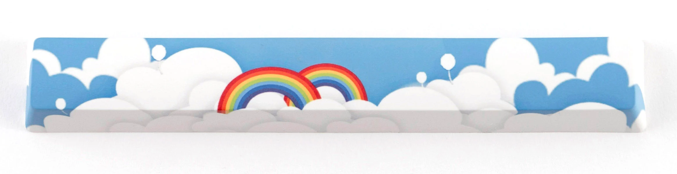 KBParadise Rainbow 3 Key OEM Profile Double Shot PBT Keycap Set - Image 5
