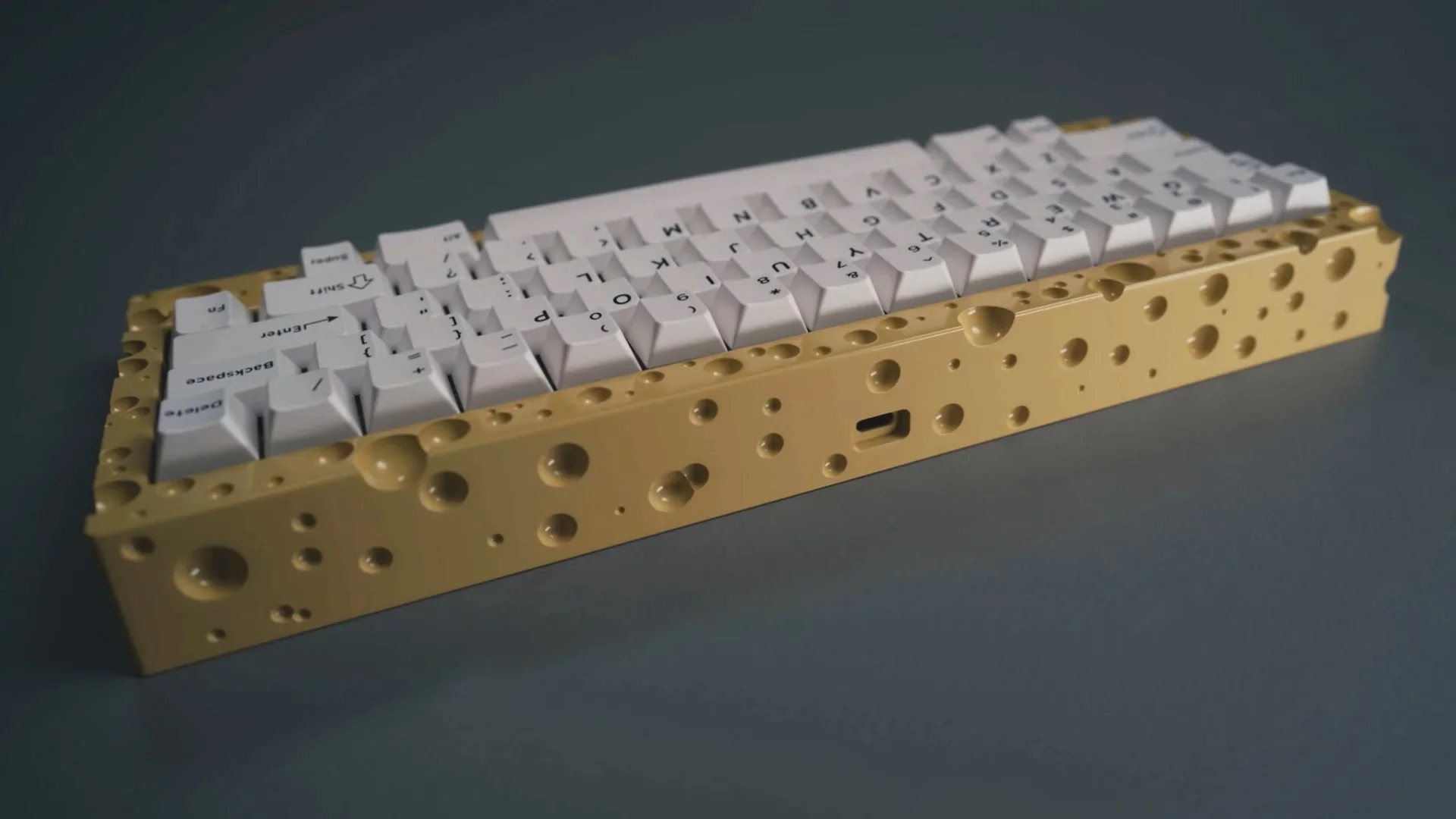 Keebwerk Swiss Cheeseboard Barebones DIY Keyboard Kit - Image 10