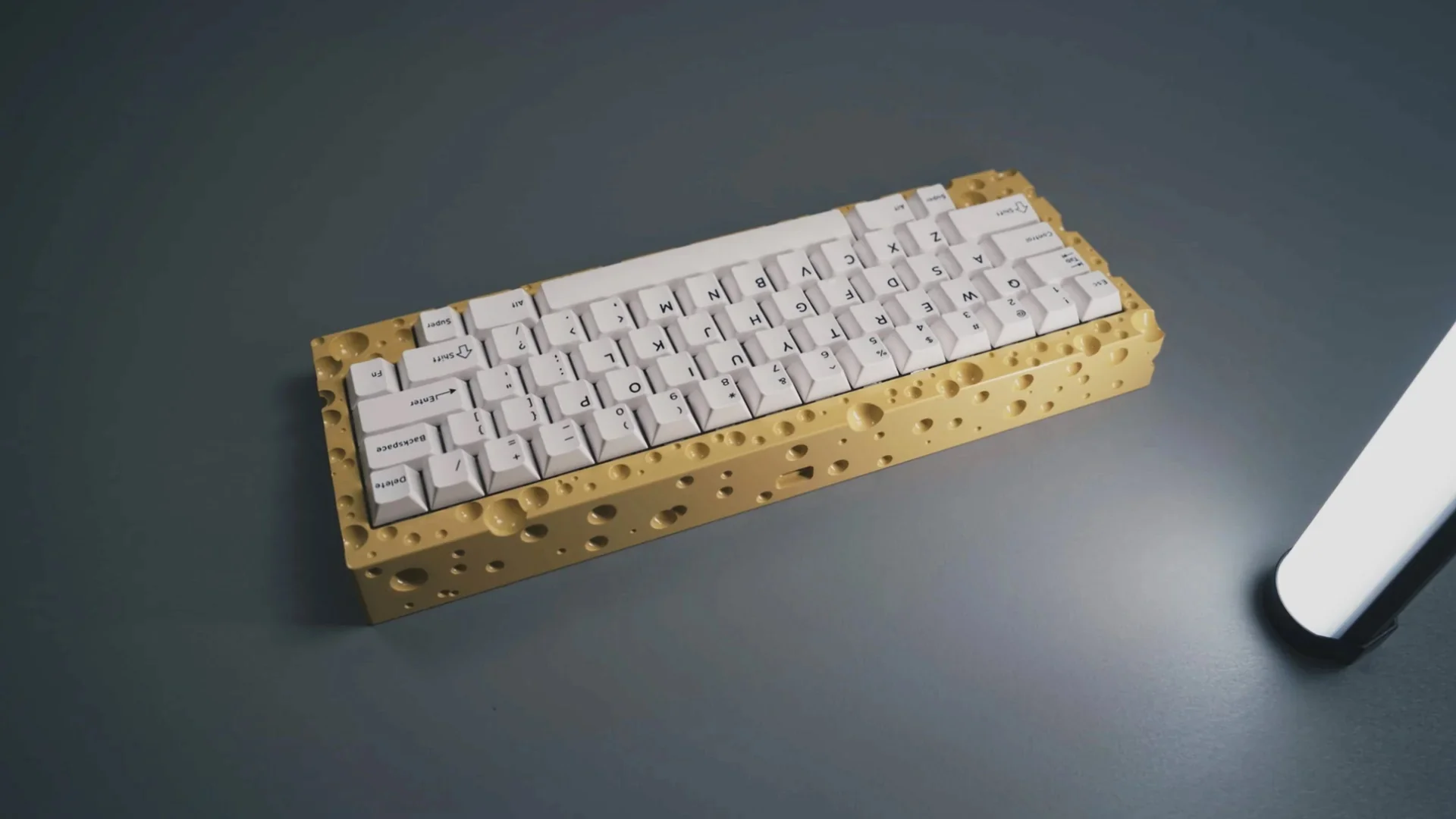 Keebwerk Swiss Cheeseboard Barebones DIY Keyboard Kit - Image 11