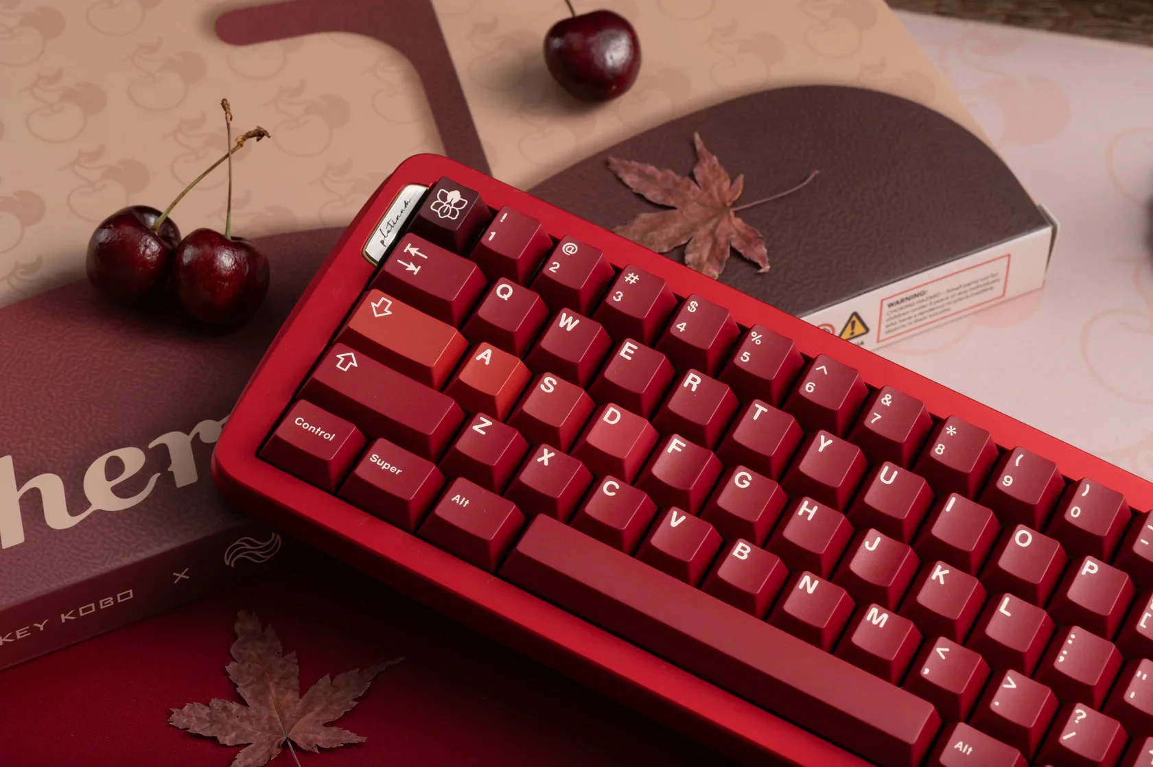Key Kobo Cherries Double Shot ABS Keycap Set - Image 4