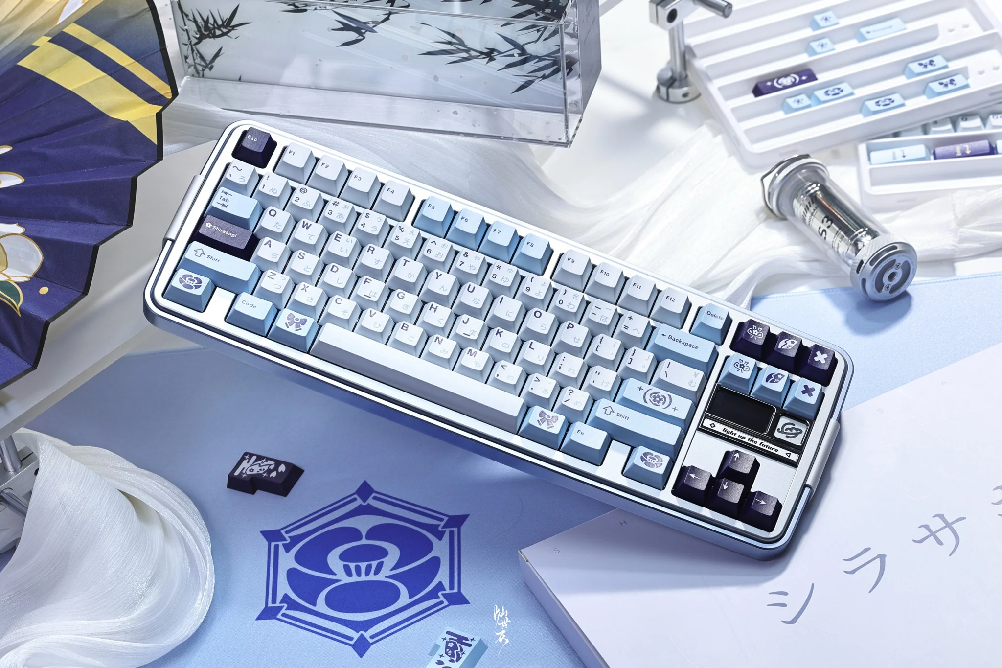 Key Kobo Shirasagi Cherry Profile Double Shot ABS Keycap Set - Image 6