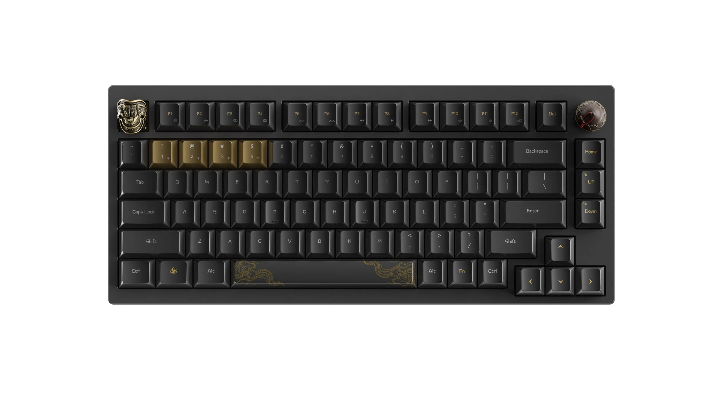 Keychron Black Myth Wukong Aluminum 75% Wireless Keyboard