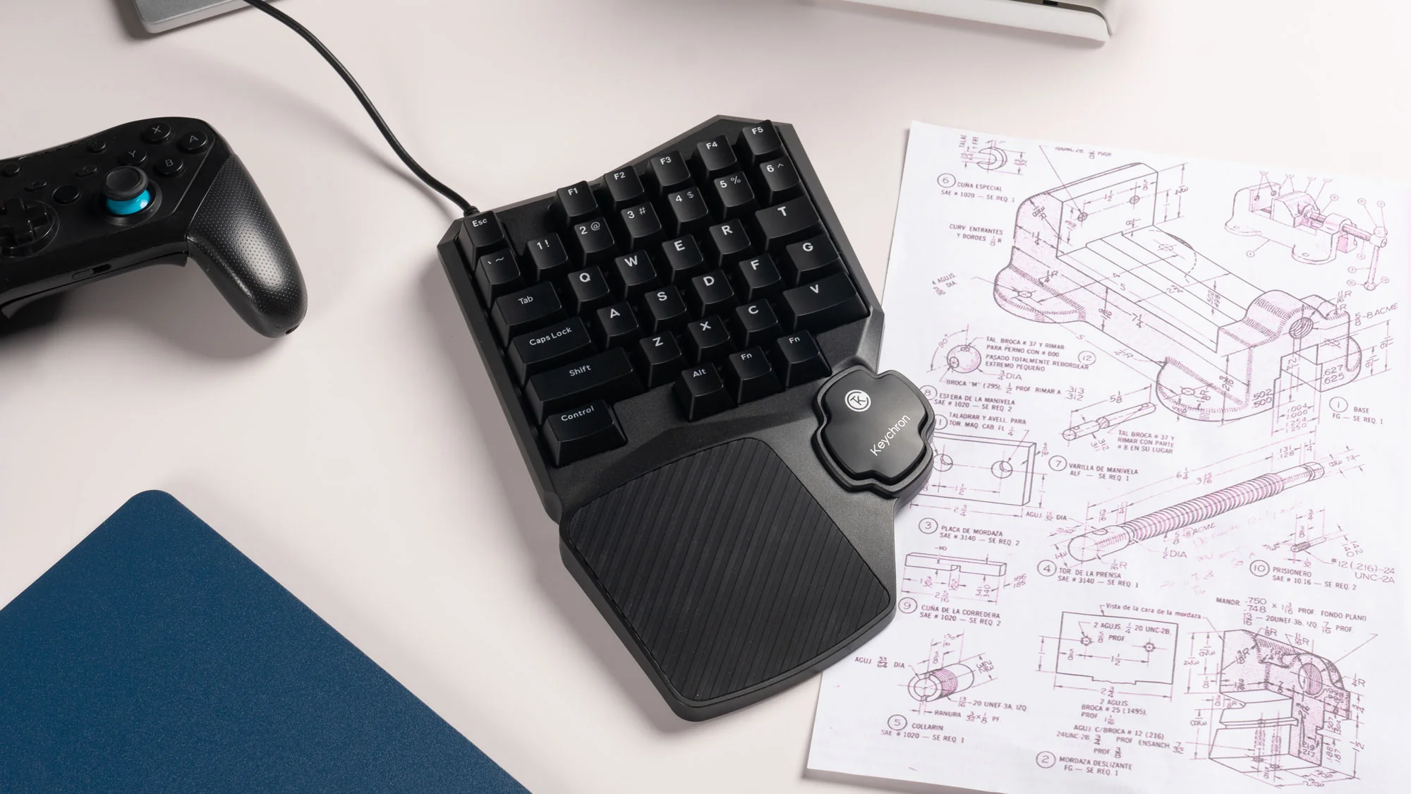 Keychron C0 HE One-Handed 8K Keyboard - Image 12
