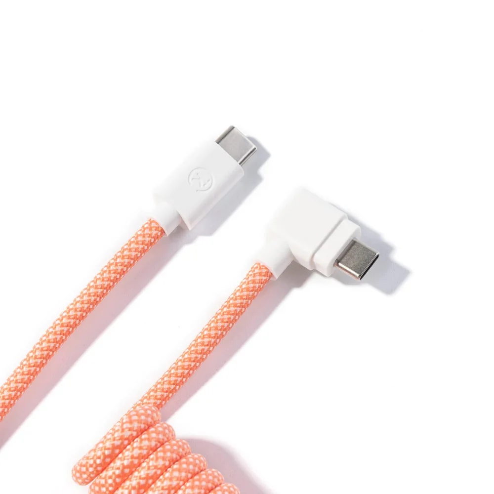 Keychron Coiled Aviator Cable Angled Connection - Image 5