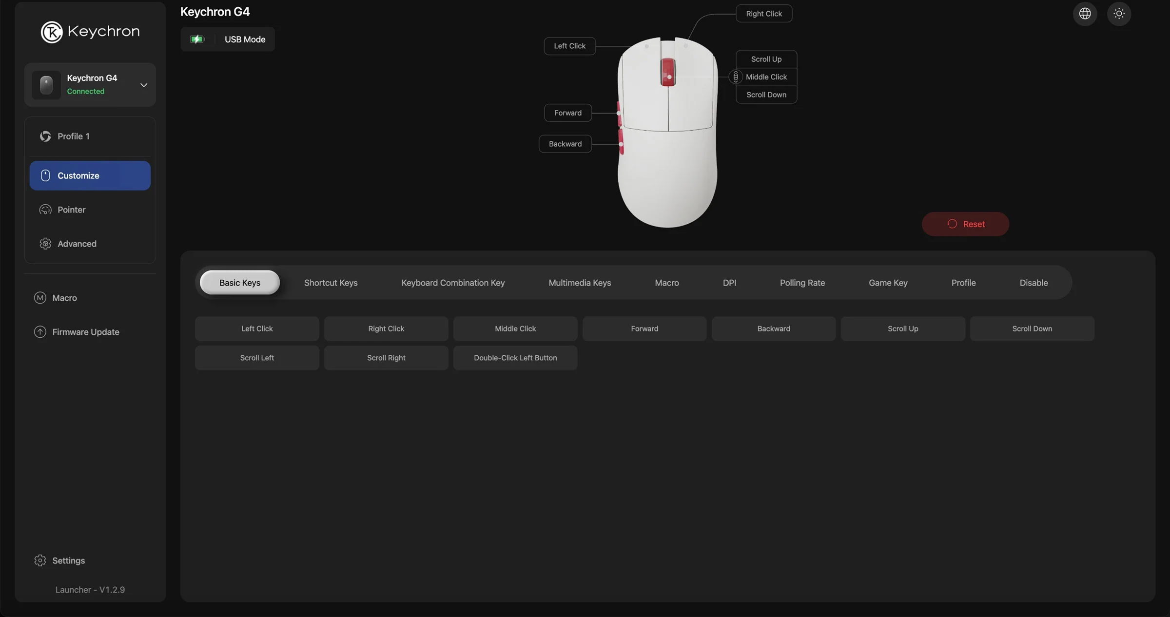 Keychron G4 3950 White 8K Wireless Mouse - Image 7