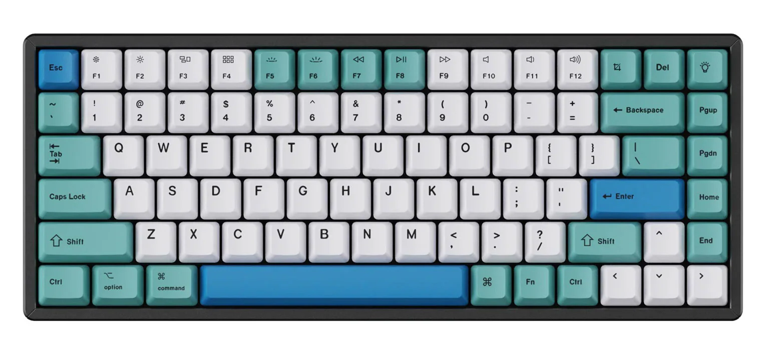 Keychron Iceberg 133 Key OEM Profile Dye Sub PBT Keycap Set - Image 2