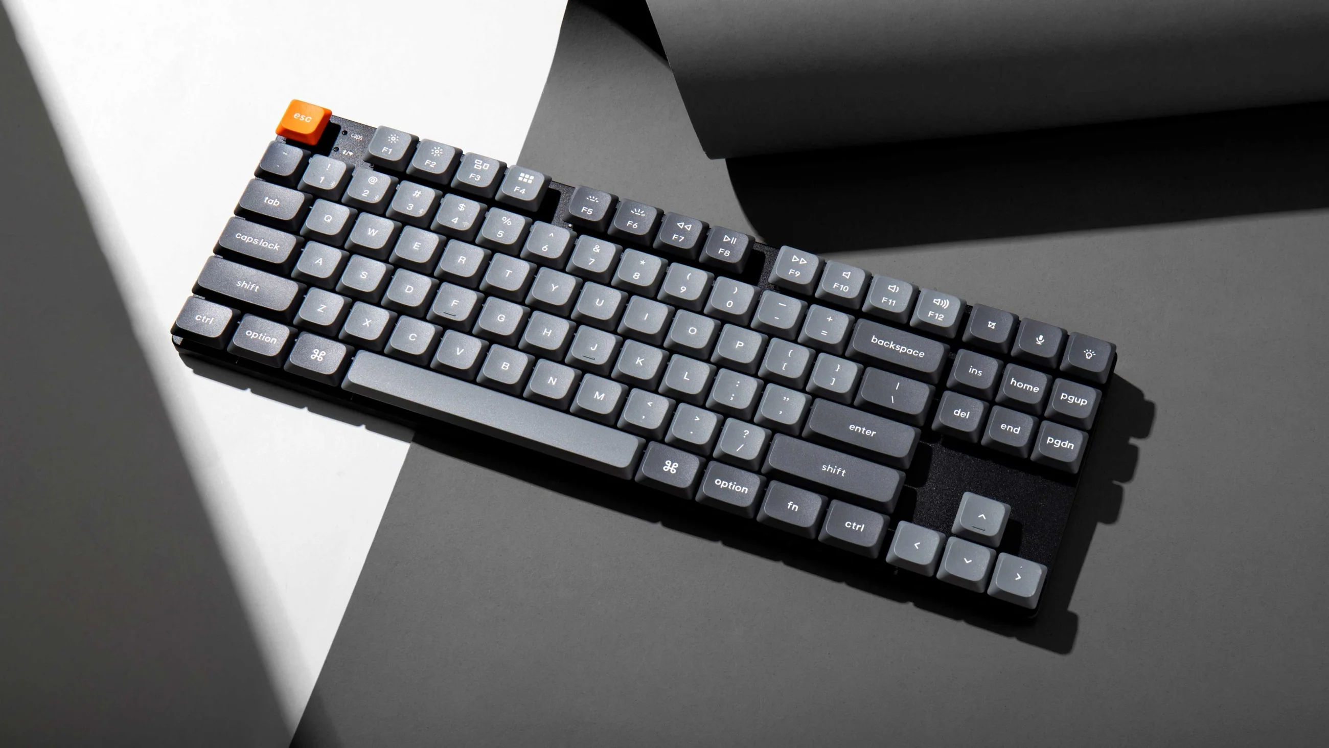 Keychron K1 Max Black Aluminum TKL Hotswap Wireless RGB Low Profile Keyboard - Image 2