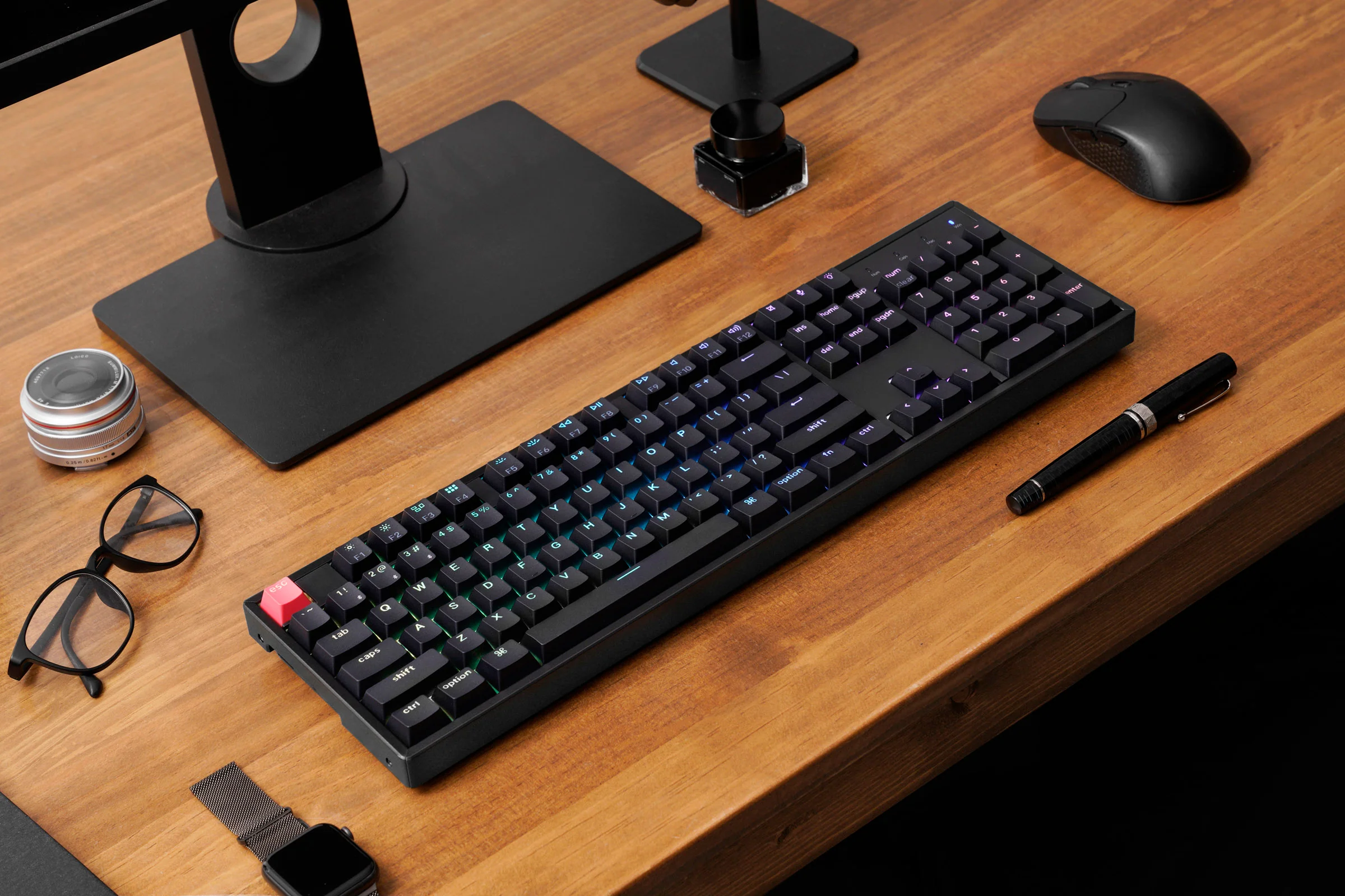 Keychron K10 QMK V2 Aluminum Hotswap Wireless RGB Keyboard - Image 4