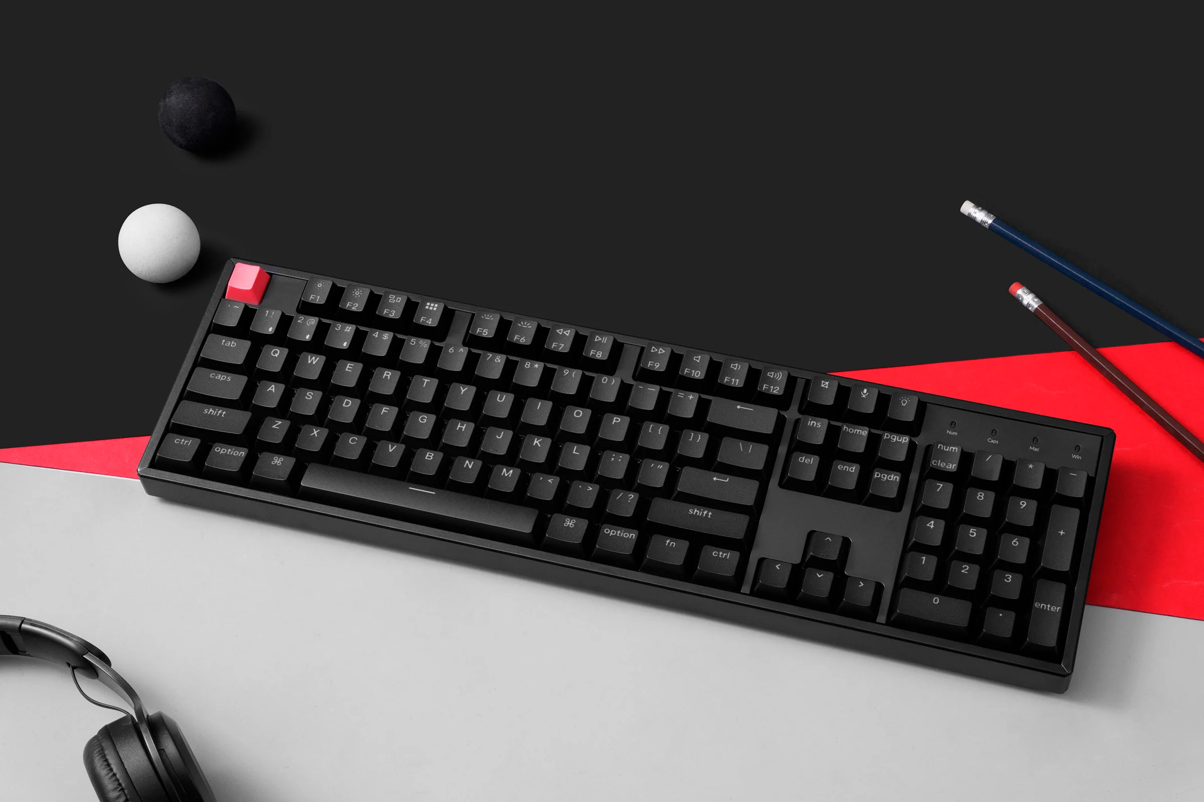 Keychron K10 QMK V2 Aluminum Hotswap Wireless RGB Keyboard - Image 6
