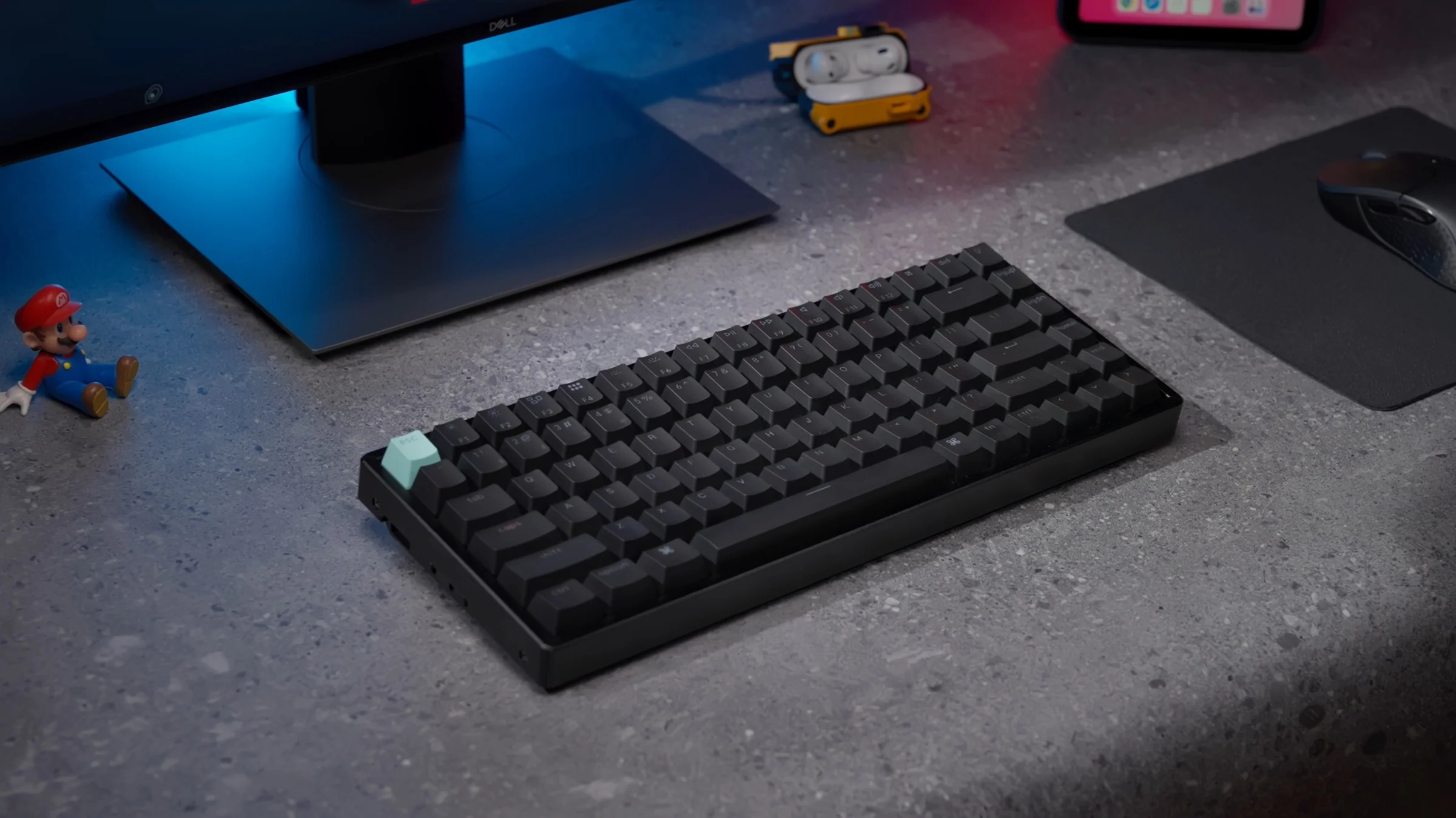 Keychron K2 HE TMR Black 75% Aluminum Wireless Keyboard - Image 7