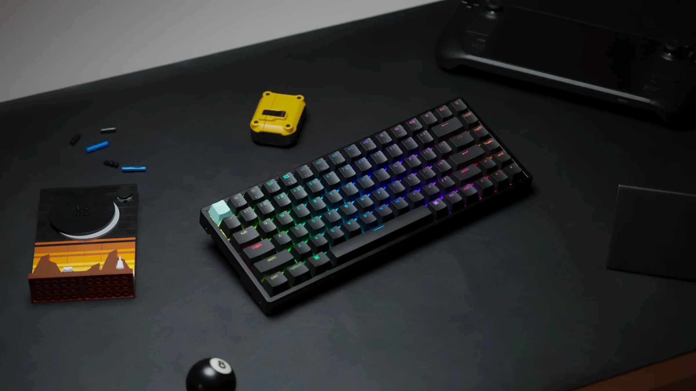 Keychron K2 HE TMR Black 75% Aluminum Wireless Keyboard - Image 8