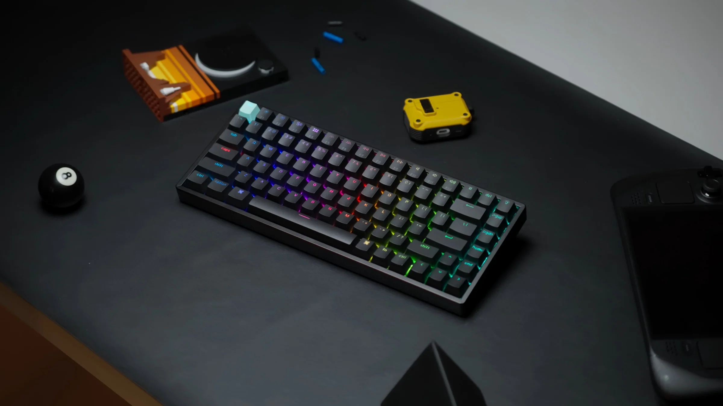 Keychron K2 HE TMR Black 75% Aluminum Wireless Keyboard - Image 9