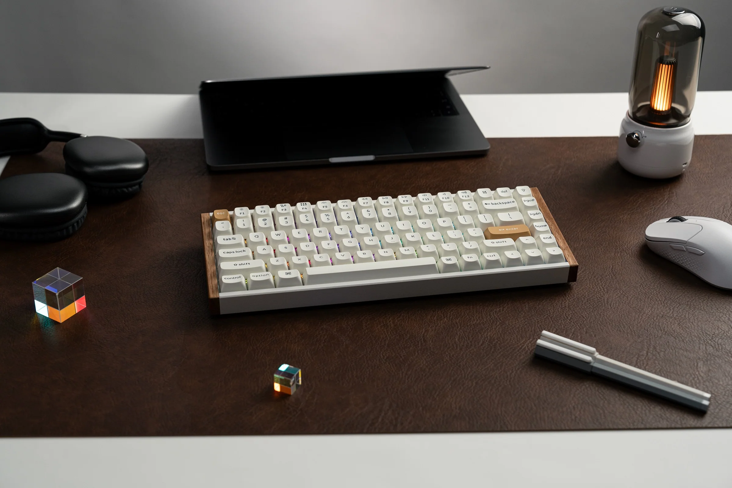Keychron K2 HE TMR Special Edition 75% Wood Wireless Keyboard - Image 15