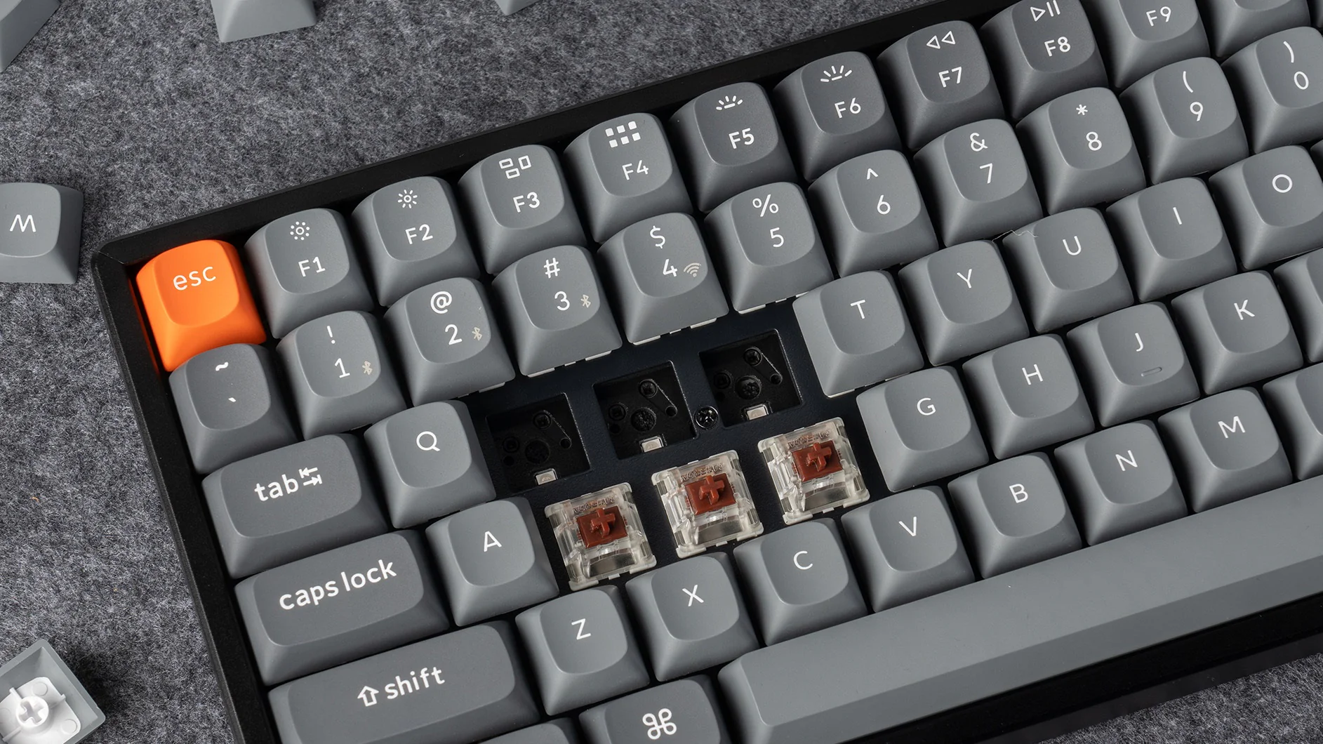 Keychron K2 Max Aluminum 75% Hotswap Wireless RGB Keyboard - Image 8
