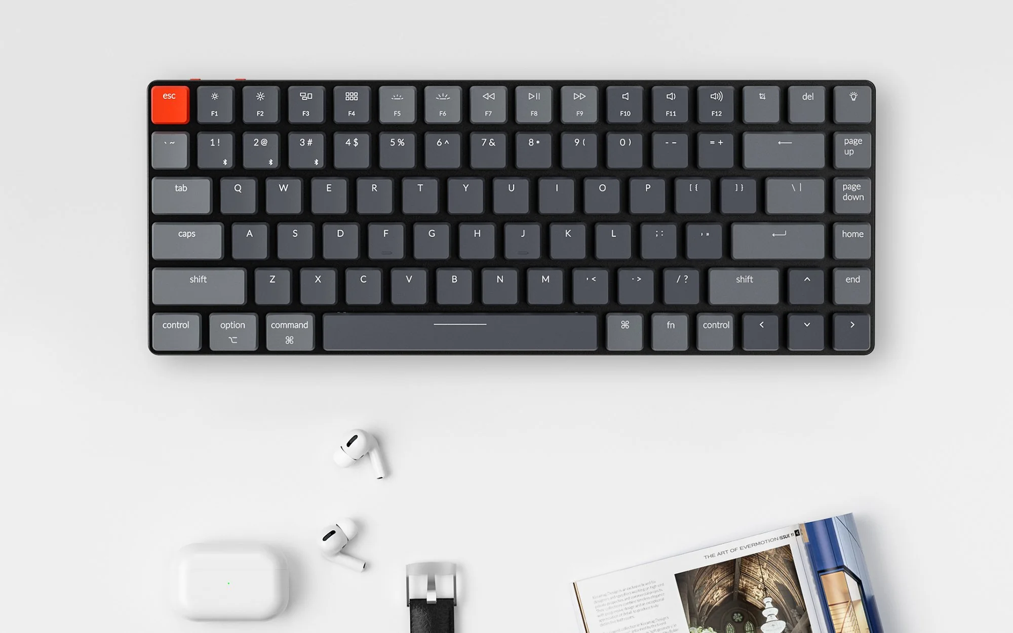 Keychron K3 75% Hotswap Bluetooth RGB Optical Low Profile Win + Mac Mechanical Keyboard - Image 3