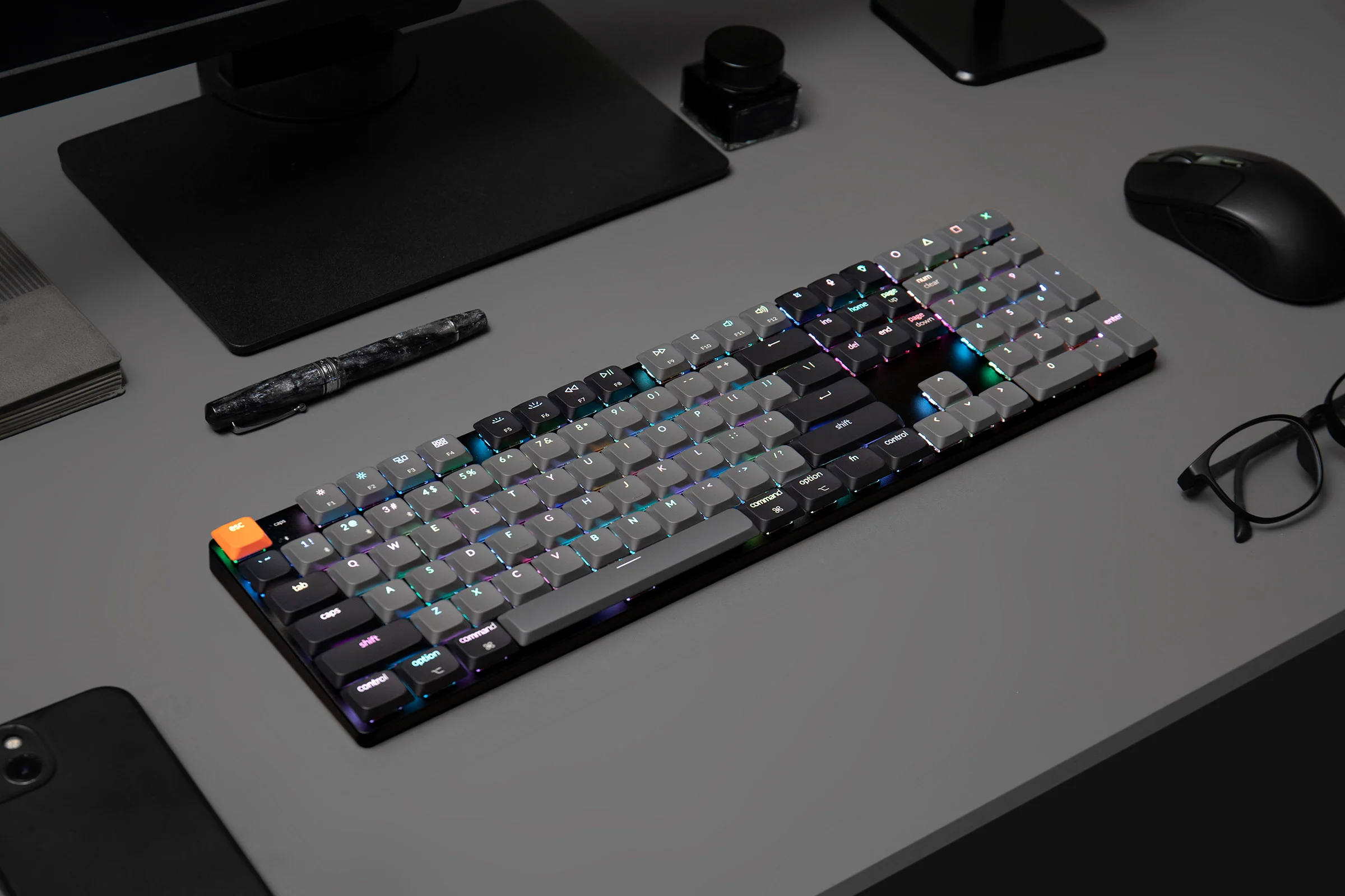 Keychron K5 QMK V2 Hotswap Wireless RGB Low Profile Keyboard - Image 8