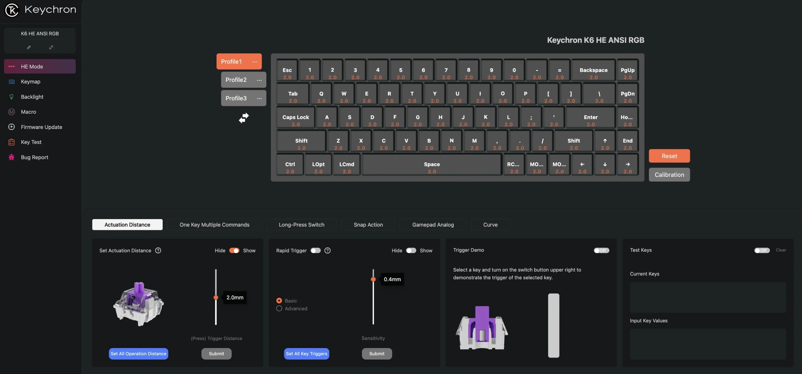 Keychron K6 HE 65% Hotswap Wireless RGB Keyboard - Image 3