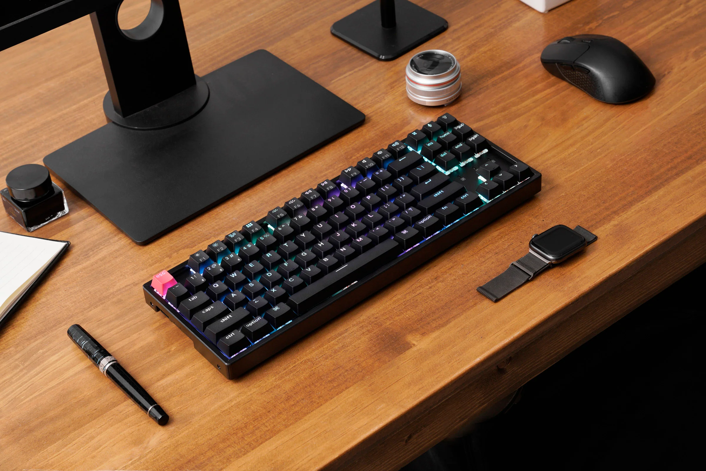 Keychron K8 QMK V2 Hotswap Wireless White LED Keyboard - Image 7