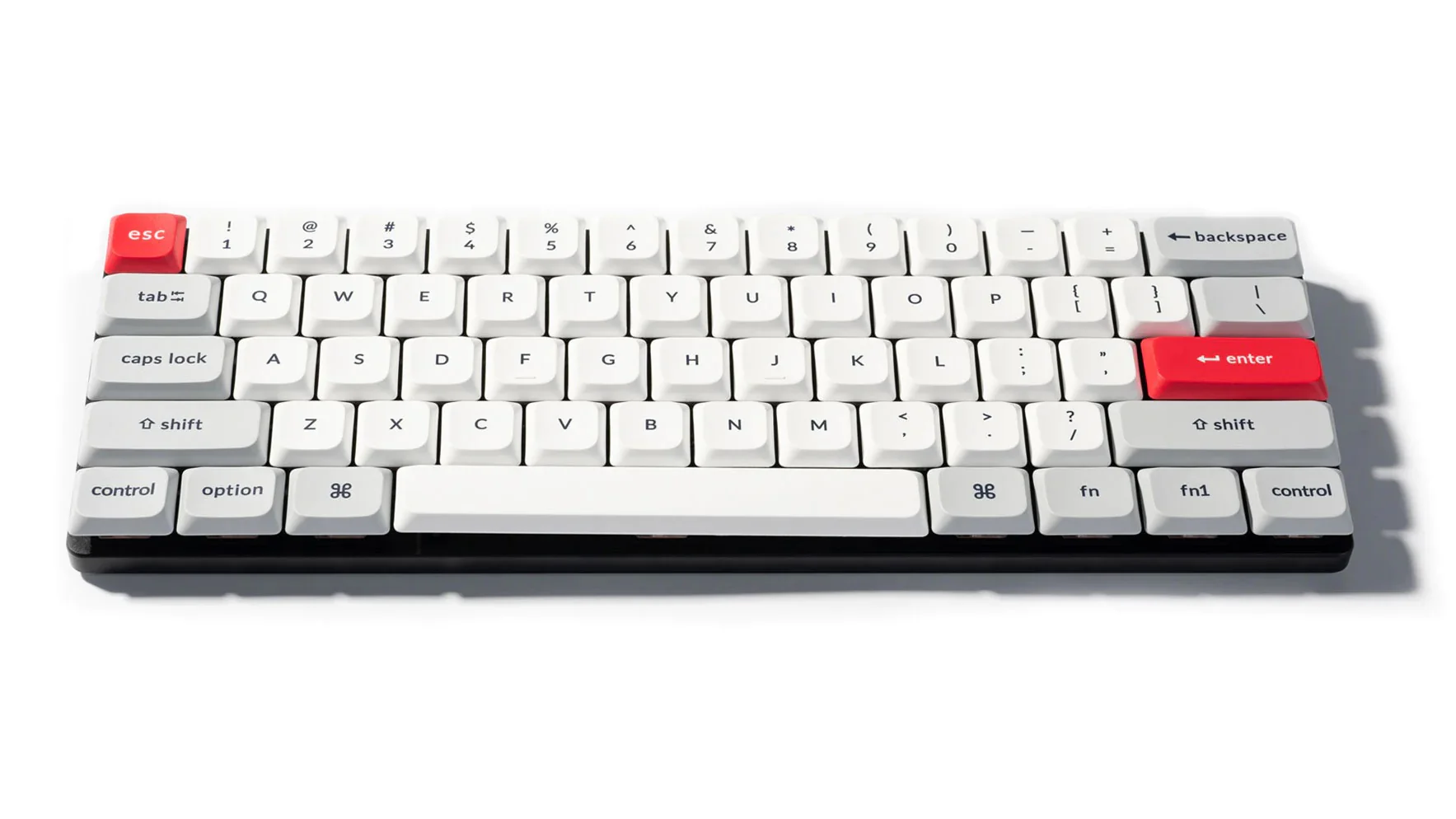 Keychron Light Grey / White 133 Key LSA Profile Dye Sub PBT Keycap Set - Image 2