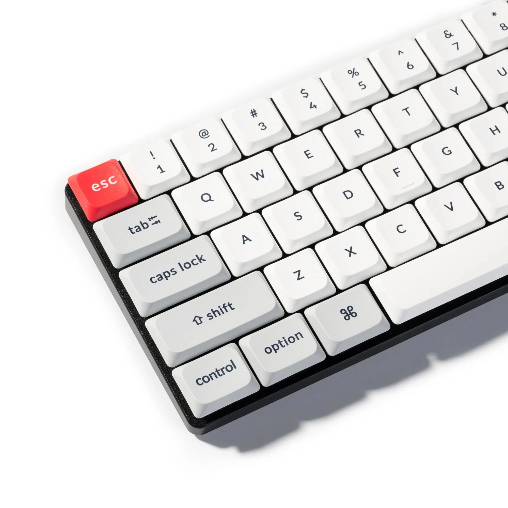 Keychron Light Grey / White 133 Key LSA Profile Dye Sub PBT Keycap Set - Image 4
