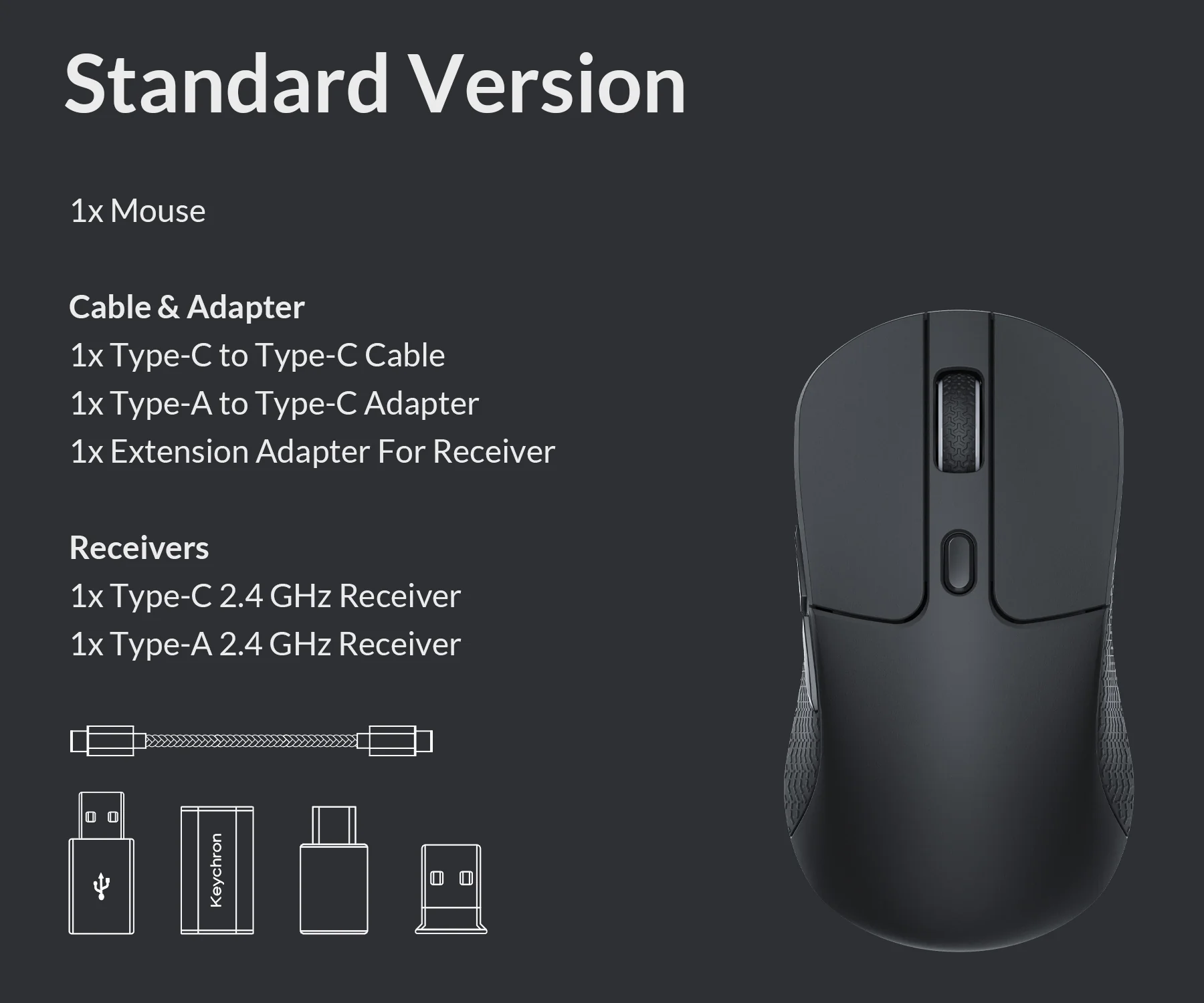 Keychron M3 Lite Wireless Mouse - Image 3
