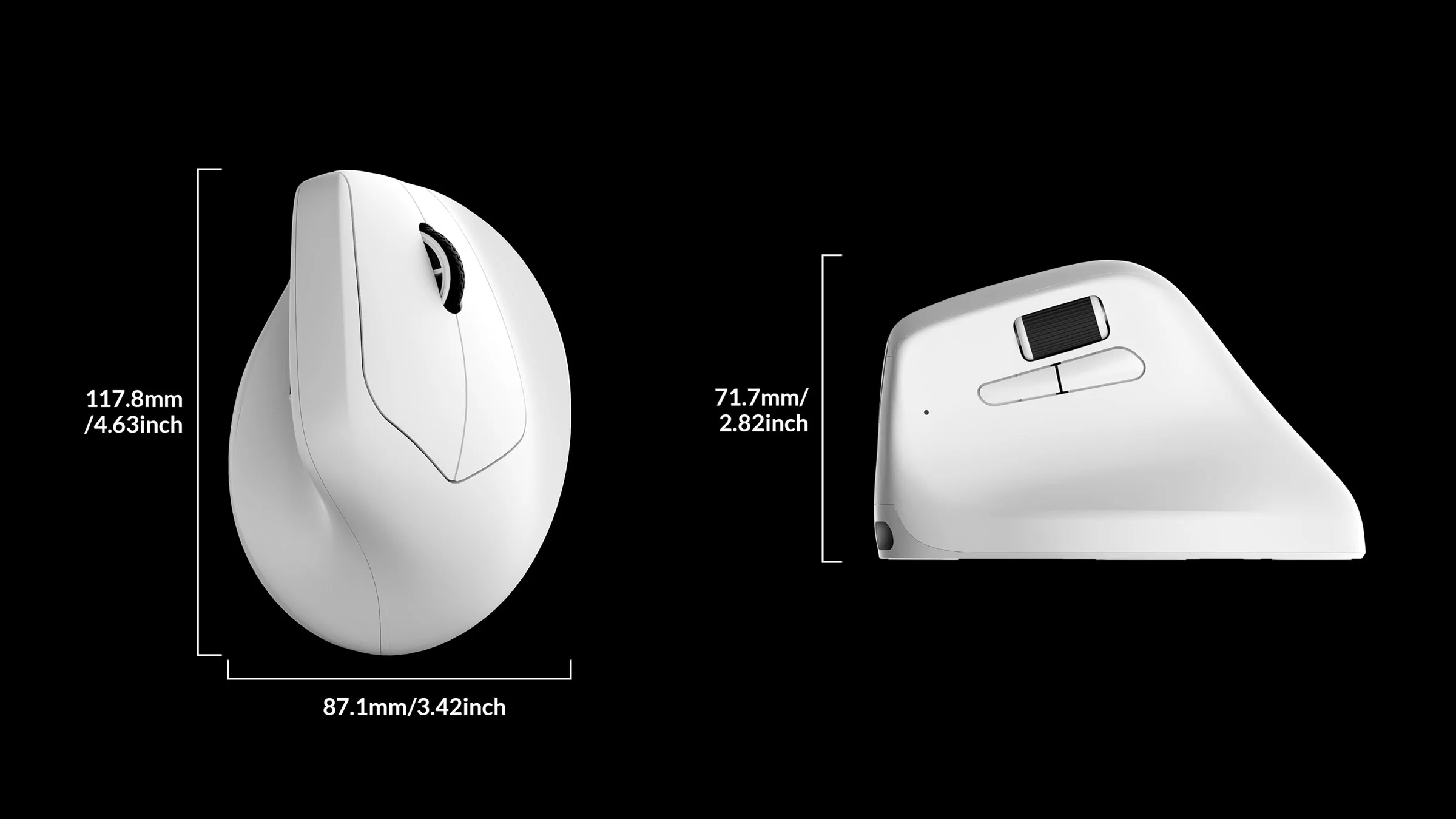 Keychron M5 8K Wireless Vertical Mouse - Image 4