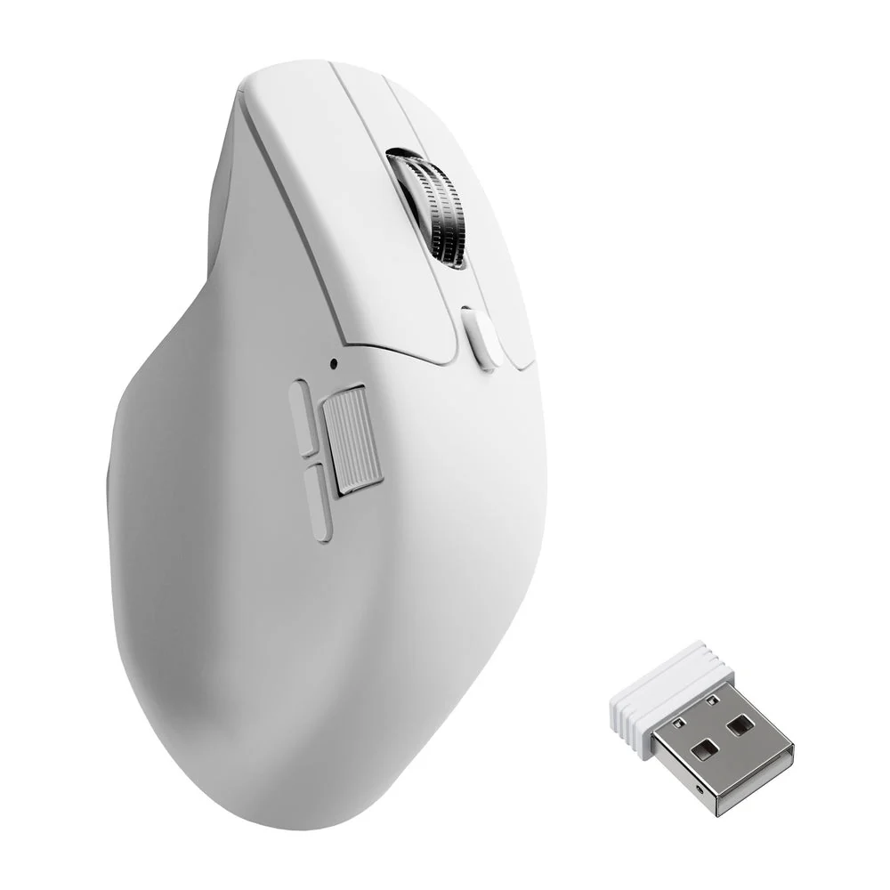 Keychron M6 All Silent PixArt 3950 Wireless 8K Steel Scroll Wheel Mouse - Image 8