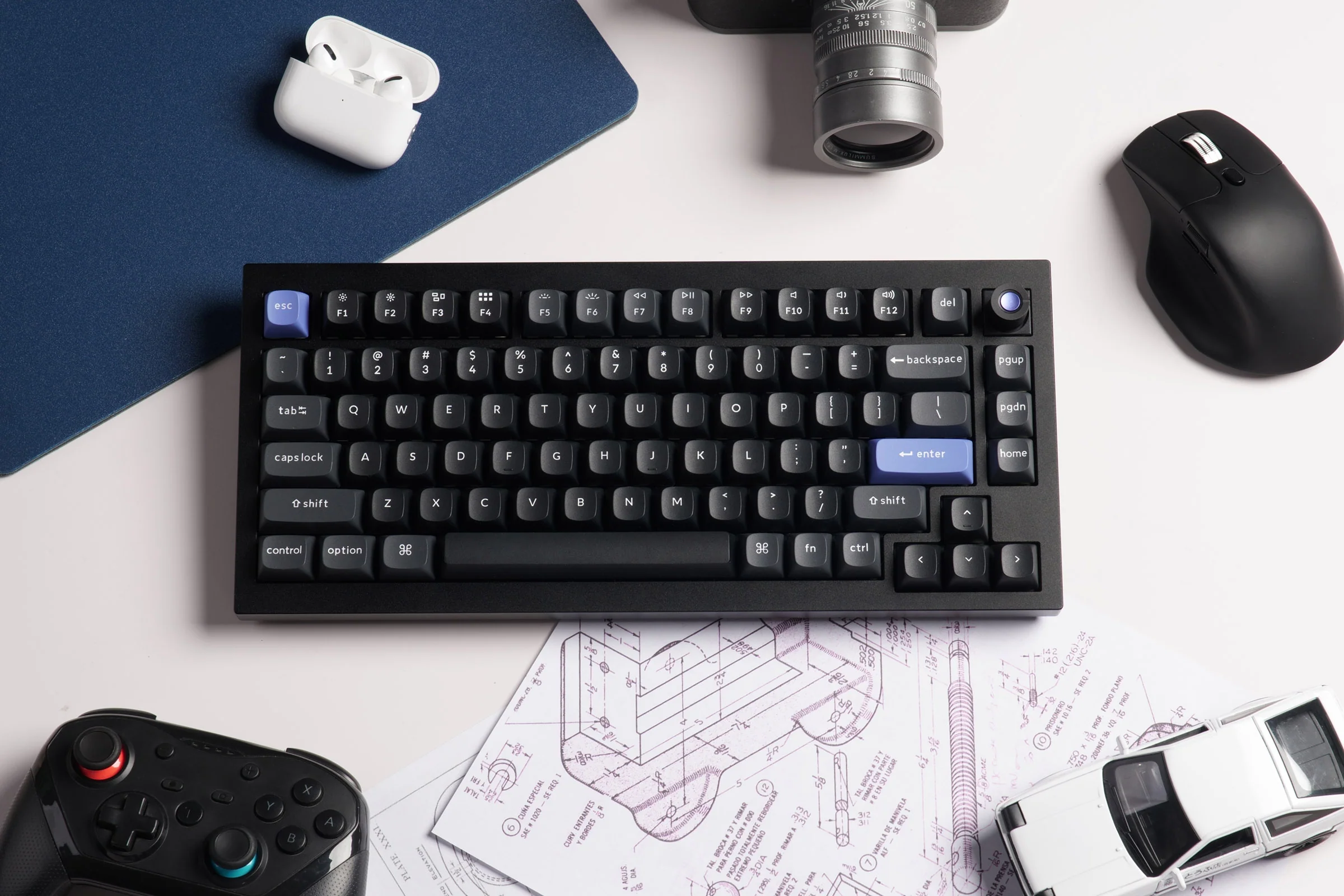 Keychron Q1 HE TMR 8K Aluminum 75% Hotswap RGB Keyboard - Image 14