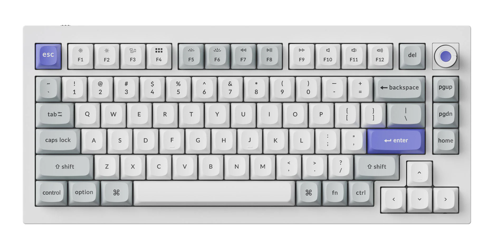 Keychron Q1 HE TMR 8K Aluminum 75% Hotswap RGB Keyboard - Image 15