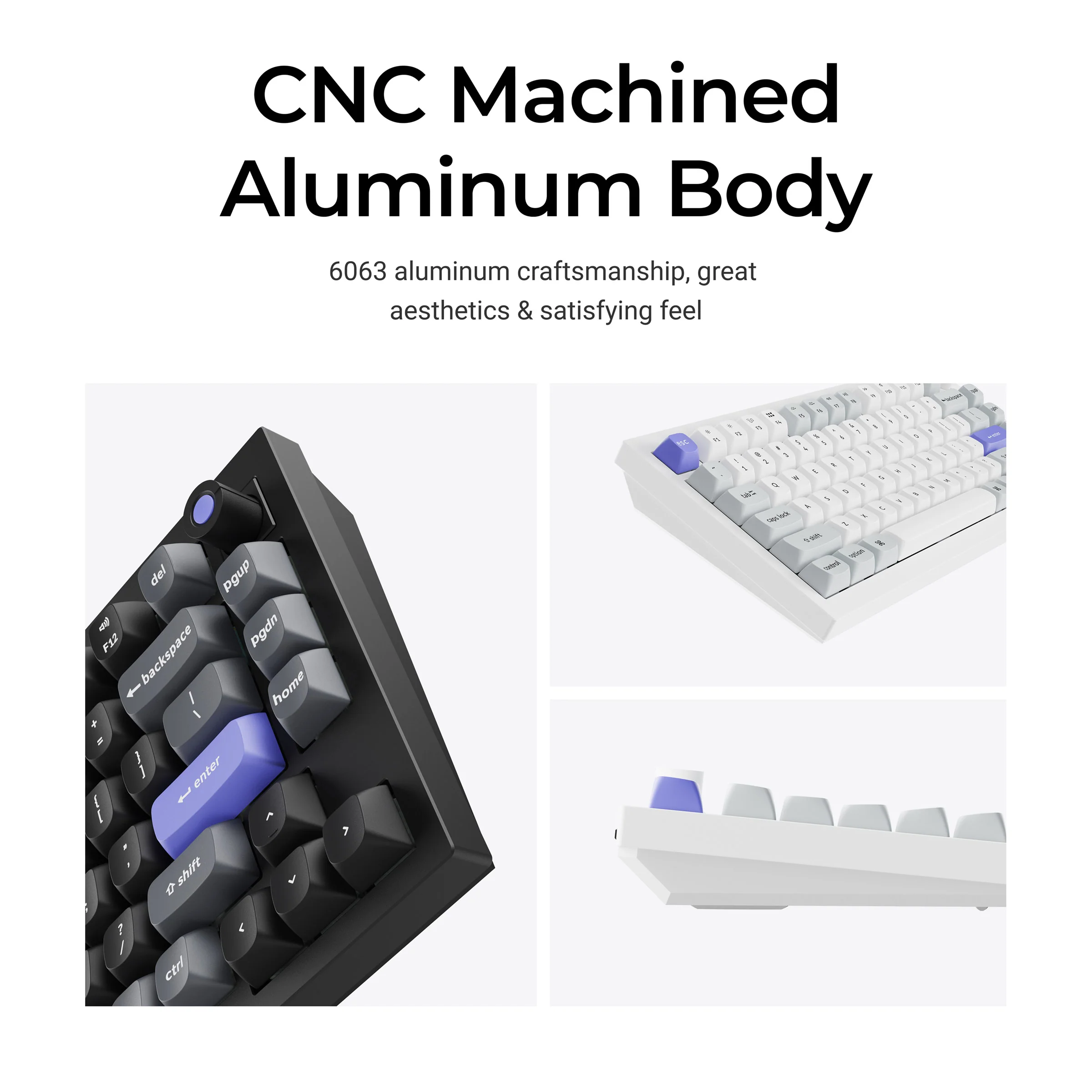 Keychron Q1 HE TMR 8K Aluminum 75% Hotswap RGB Keyboard - Image 3