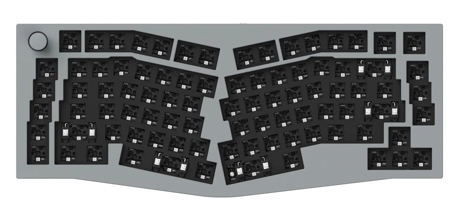 Keychron Q10 w/ Knob Aluminum 75% Alice Layout Hotswap RGB Keyboard - Image 3