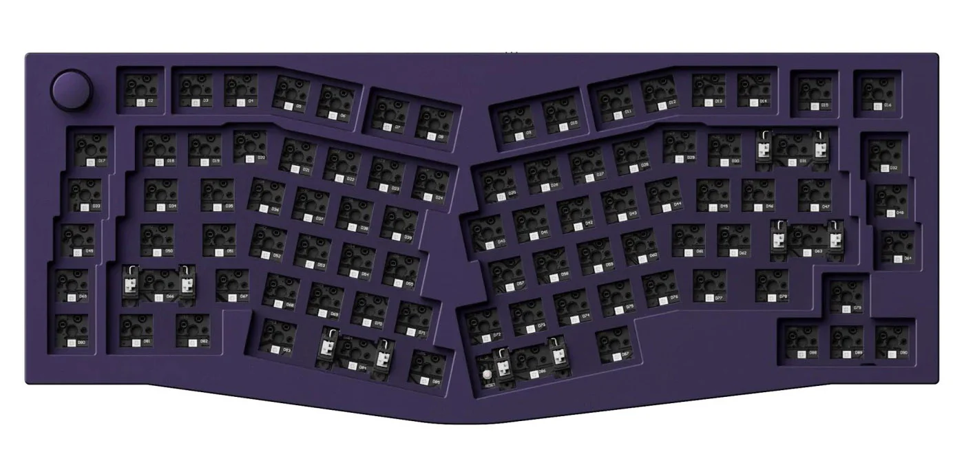Keychron Q10 w/ Knob Aluminum 75% Alice Layout Hotswap RGB Keyboard - Image 4