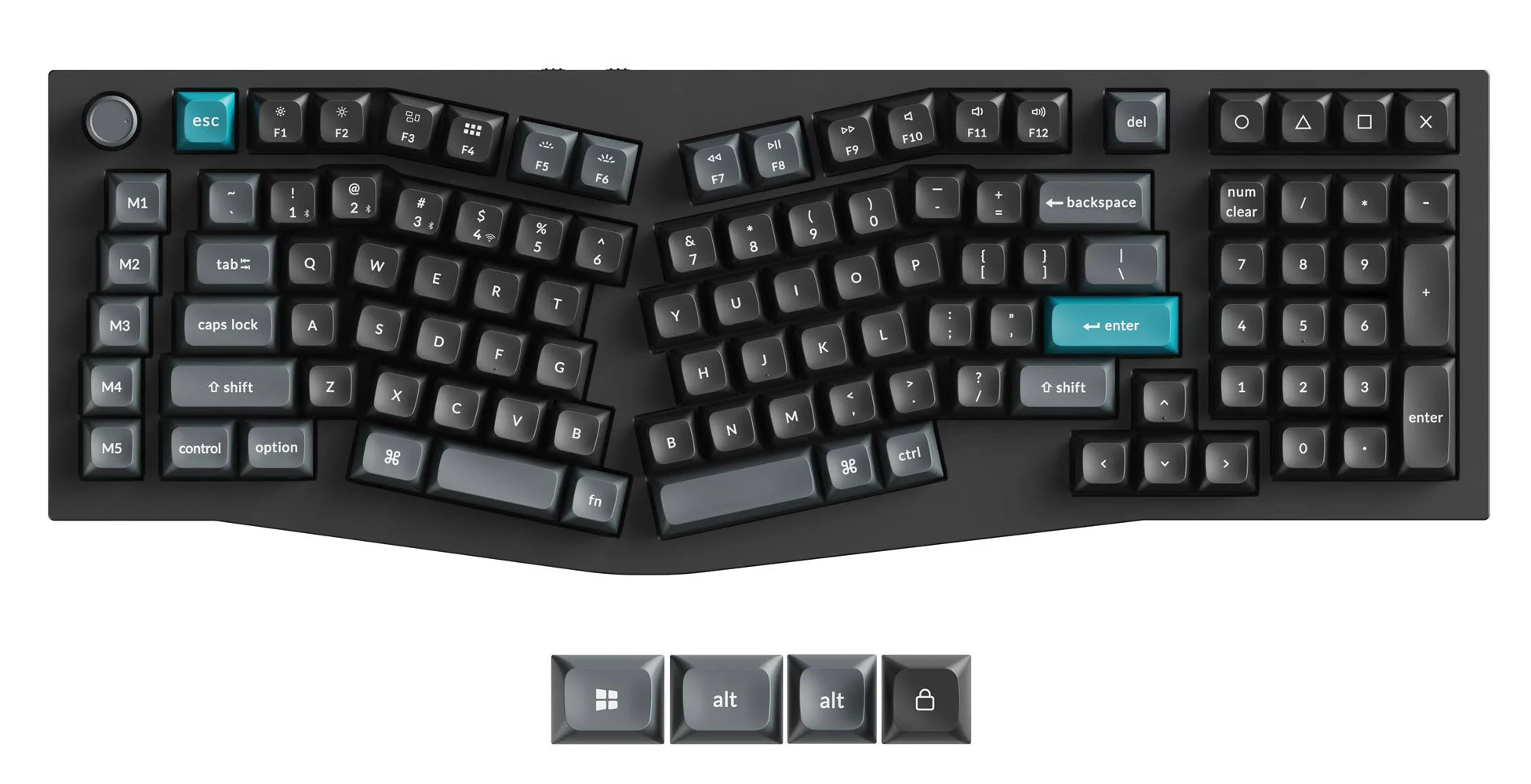 Keychron Q13 Ultra 8K Aluminum 96% Alice Wireless Keyboard