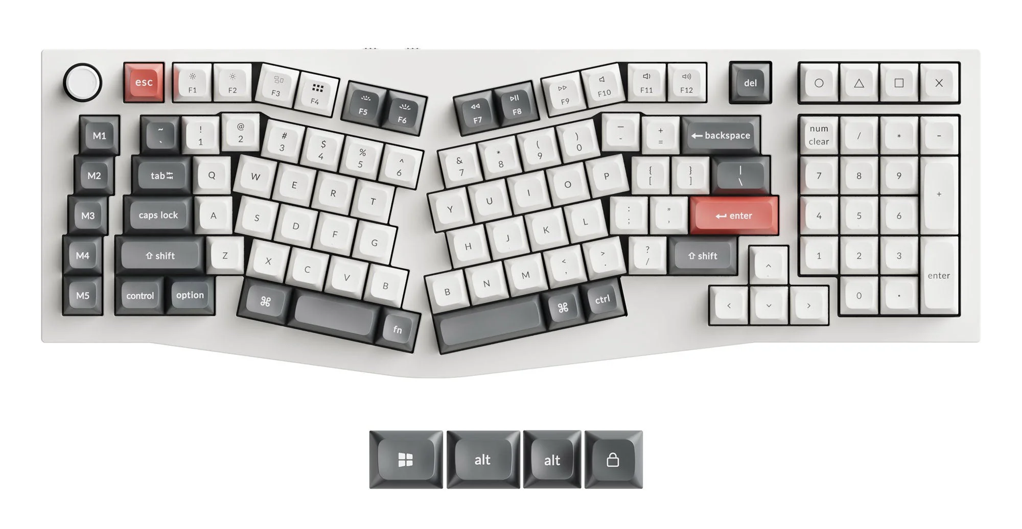 Keychron Q13 Ultra 8K Aluminum 96% Alice Wireless Keyboard - Image 15