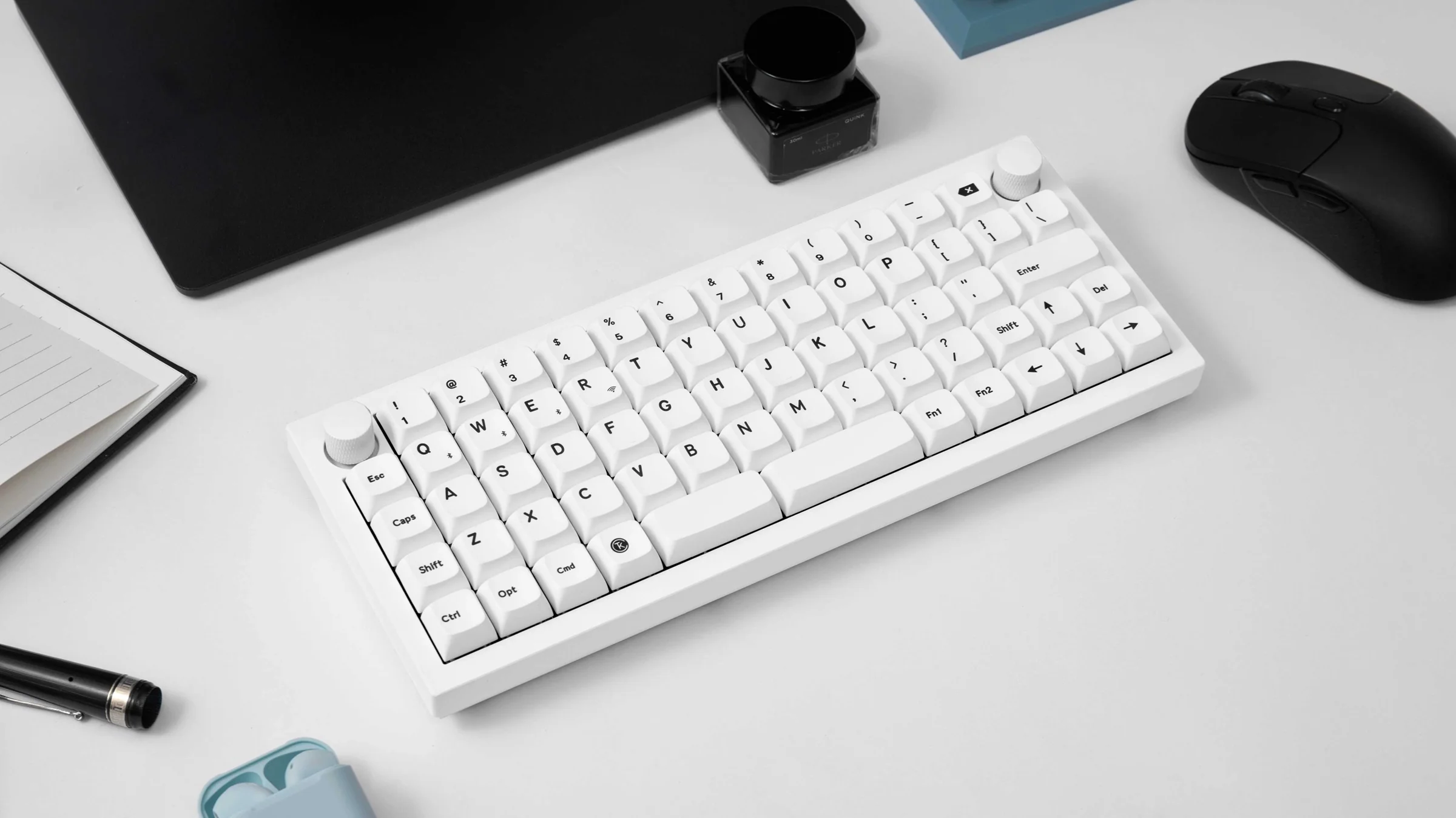 Keychron Q15 Max Aluminum 65% Ortholinear Hotswap Wireless Keyboard - Image 11