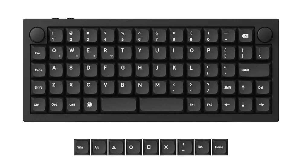 Keychron Q15 Max Aluminum 65% Ortholinear Hotswap Wireless Keyboard - Image 2