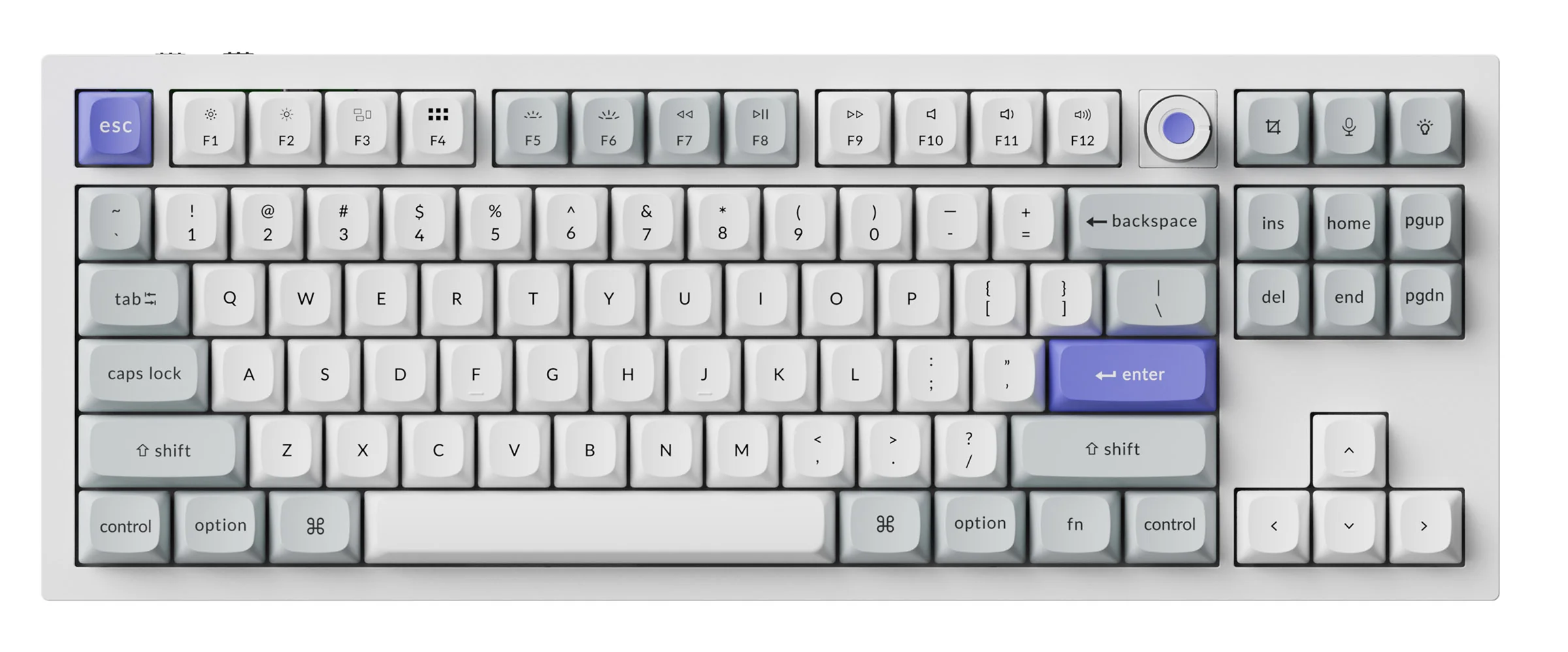 Keychron Q3 HE TMR 8K Aluminum TKL Hotswap RGB Keyboard - Image 12