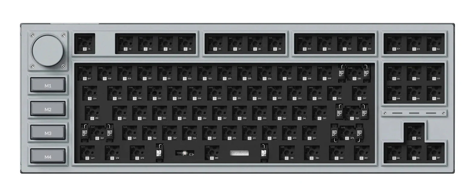 Keychron Q3 Pro w/ Knob Special Edition Aluminum TKL Hotswap Wireless RGB Keyboard - Image 4